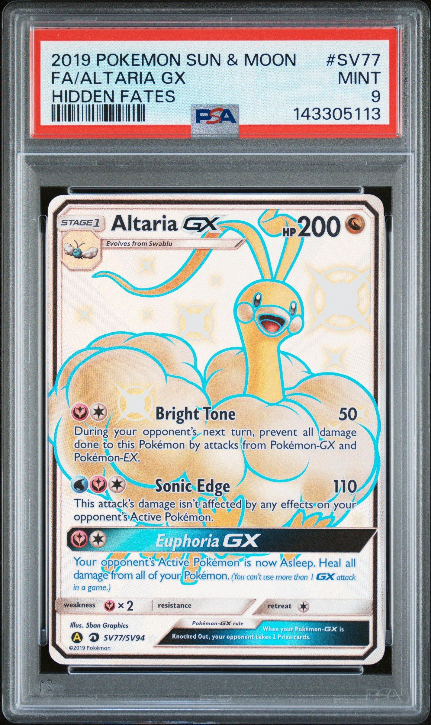 altaria pokemon card full art TG11/TG30 Ultra Rare – Silver Tempest Trainer Gallery – CardNest the official authentication and grading ensure this card remains a verified mainstay of your growing collection. POKÉMON CARD GAME SM8b 239/150