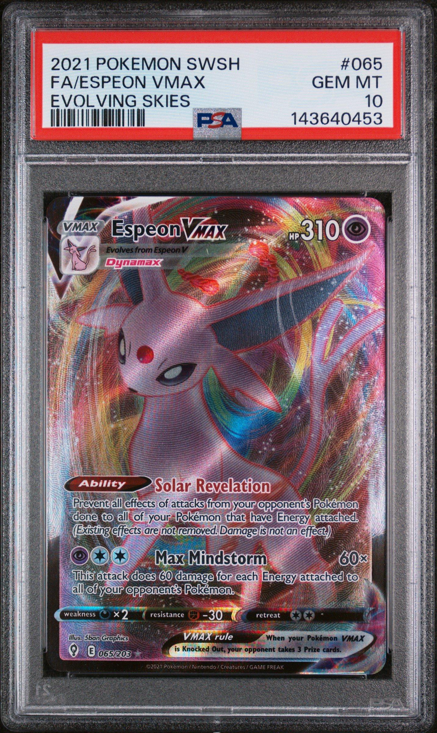 espeon vmax pokemon card Espeon VMAX Alternate Art main image 0