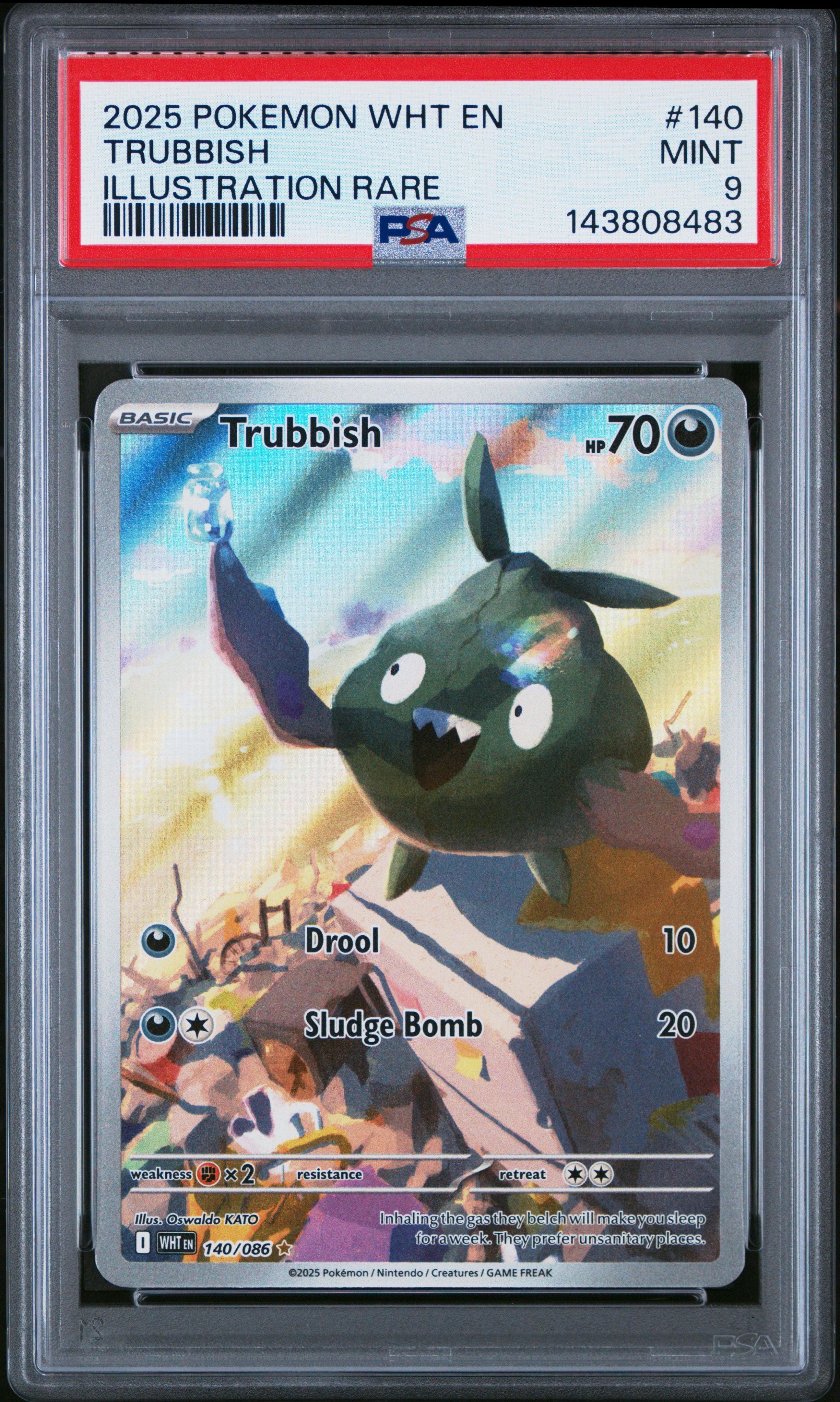 pokemon card trubbish Japanese 056/086 sv11W C TCG shuffle your deck 2025 Pokemon Wht En-white Flare
