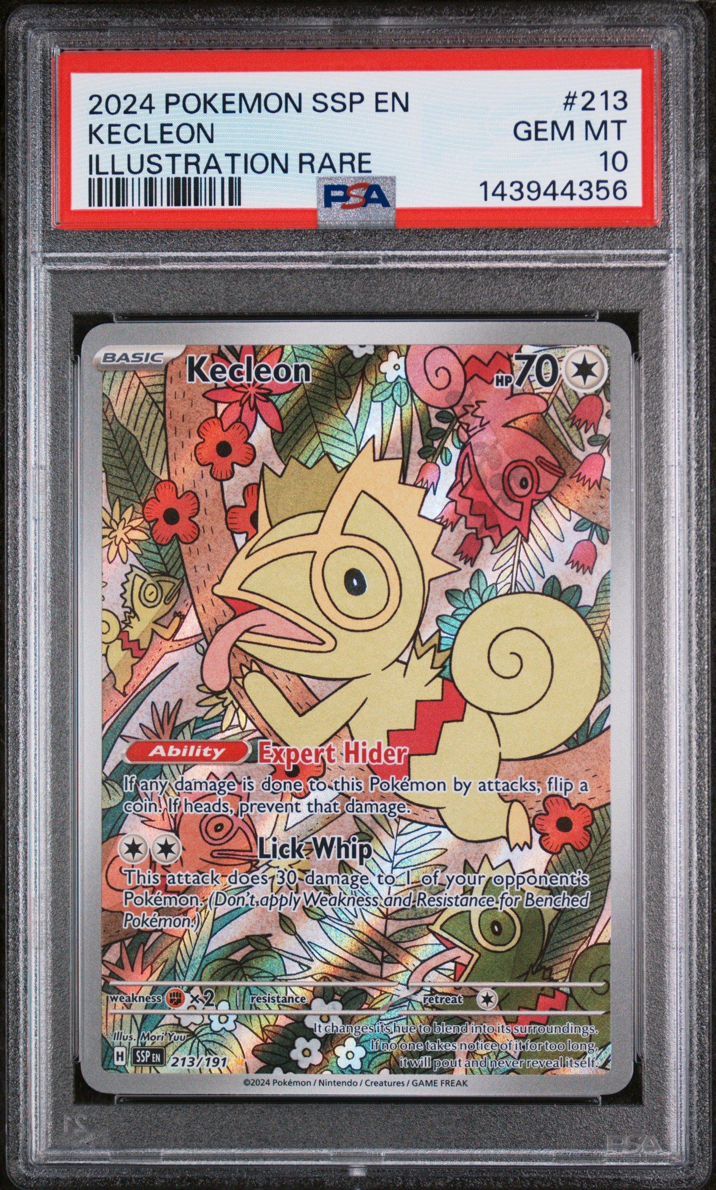 2025 Pokemon Japanese Sv-p Promo 262 Psyduck Gym Promo Pack 10 PSA