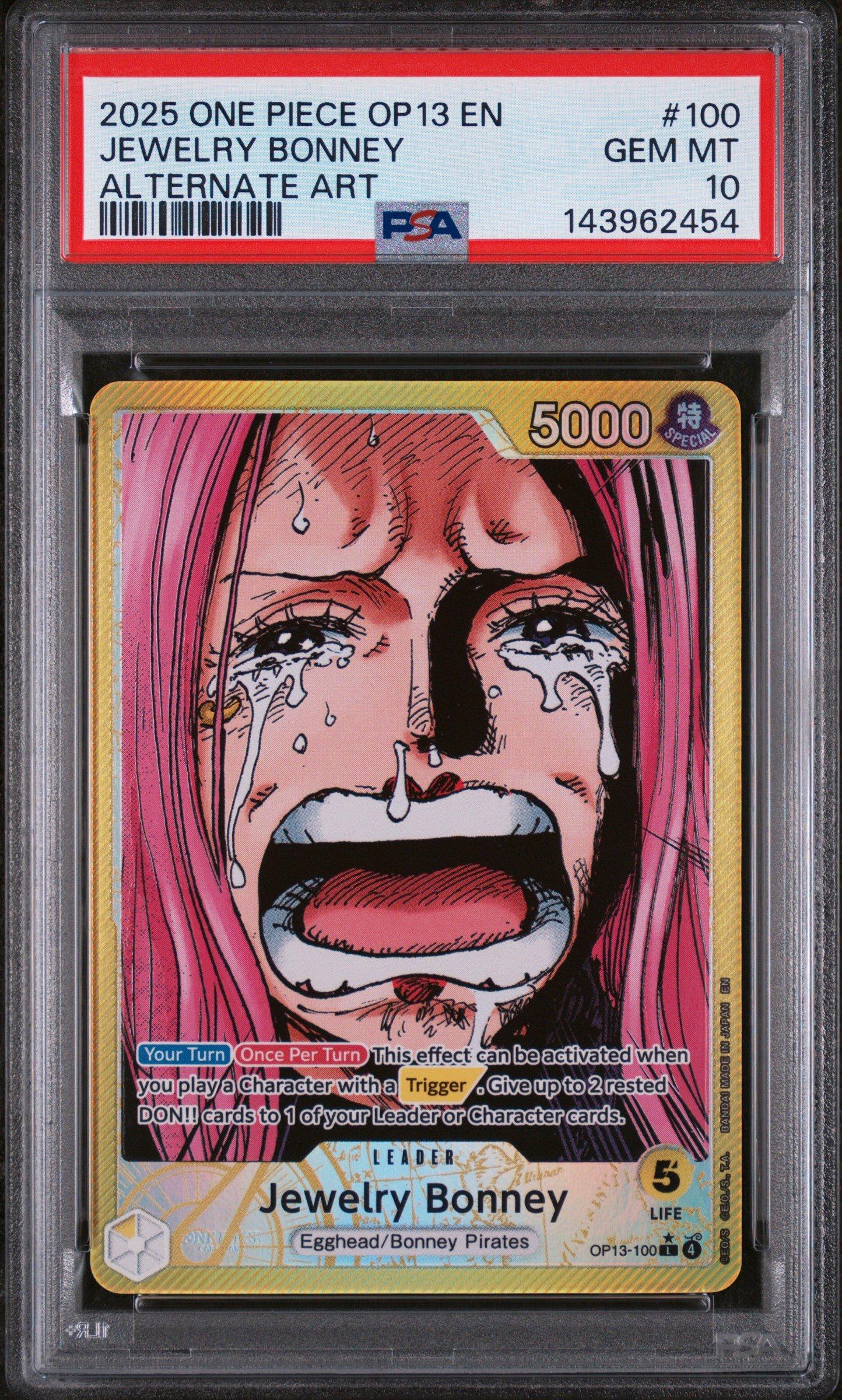 2025 One Piece Op13-carrying On His Will 100 Jewelry Bonney