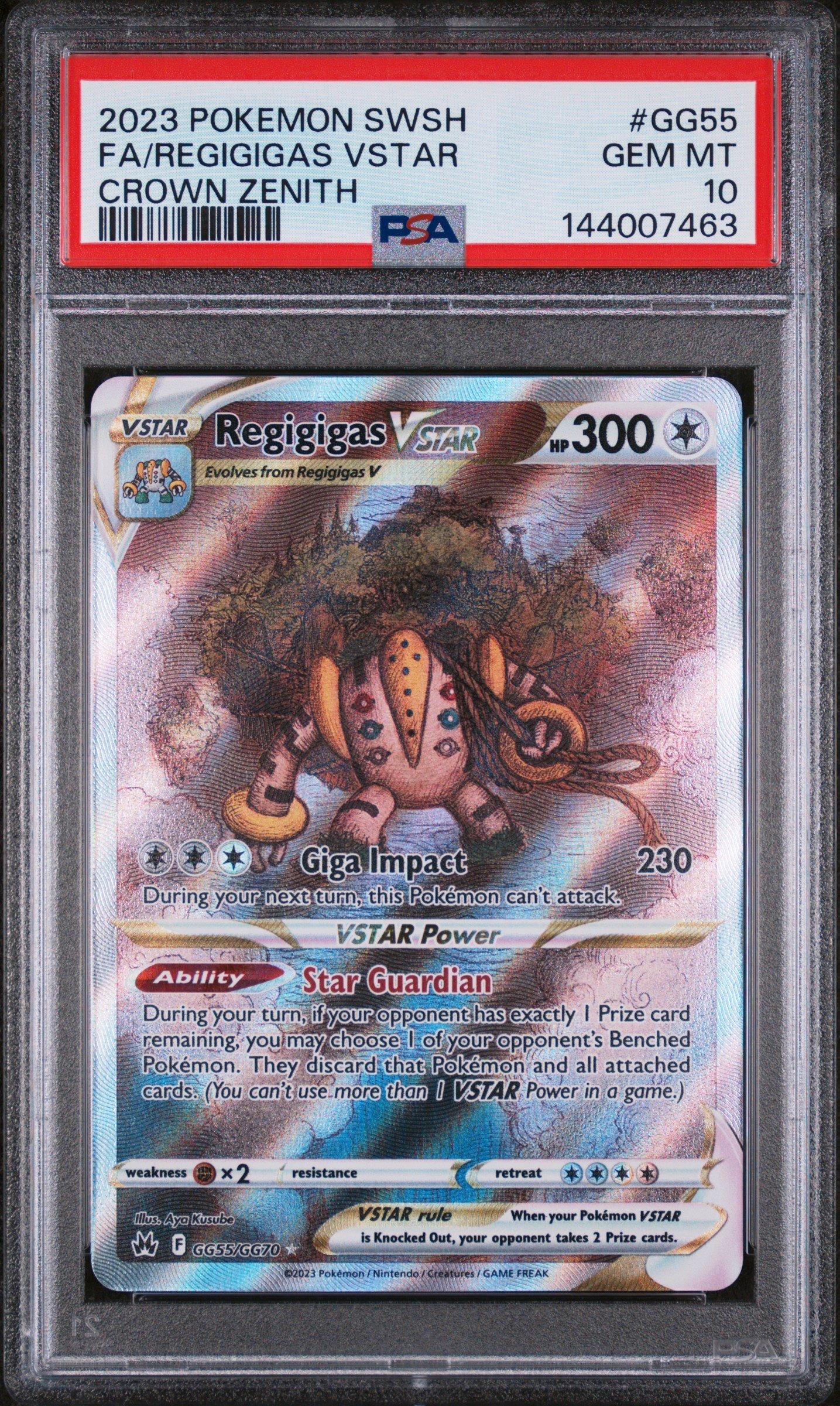 regigigas vstar pokemon card Regigigas VSTAR - VSTAR Universe [ULTRA RARE]