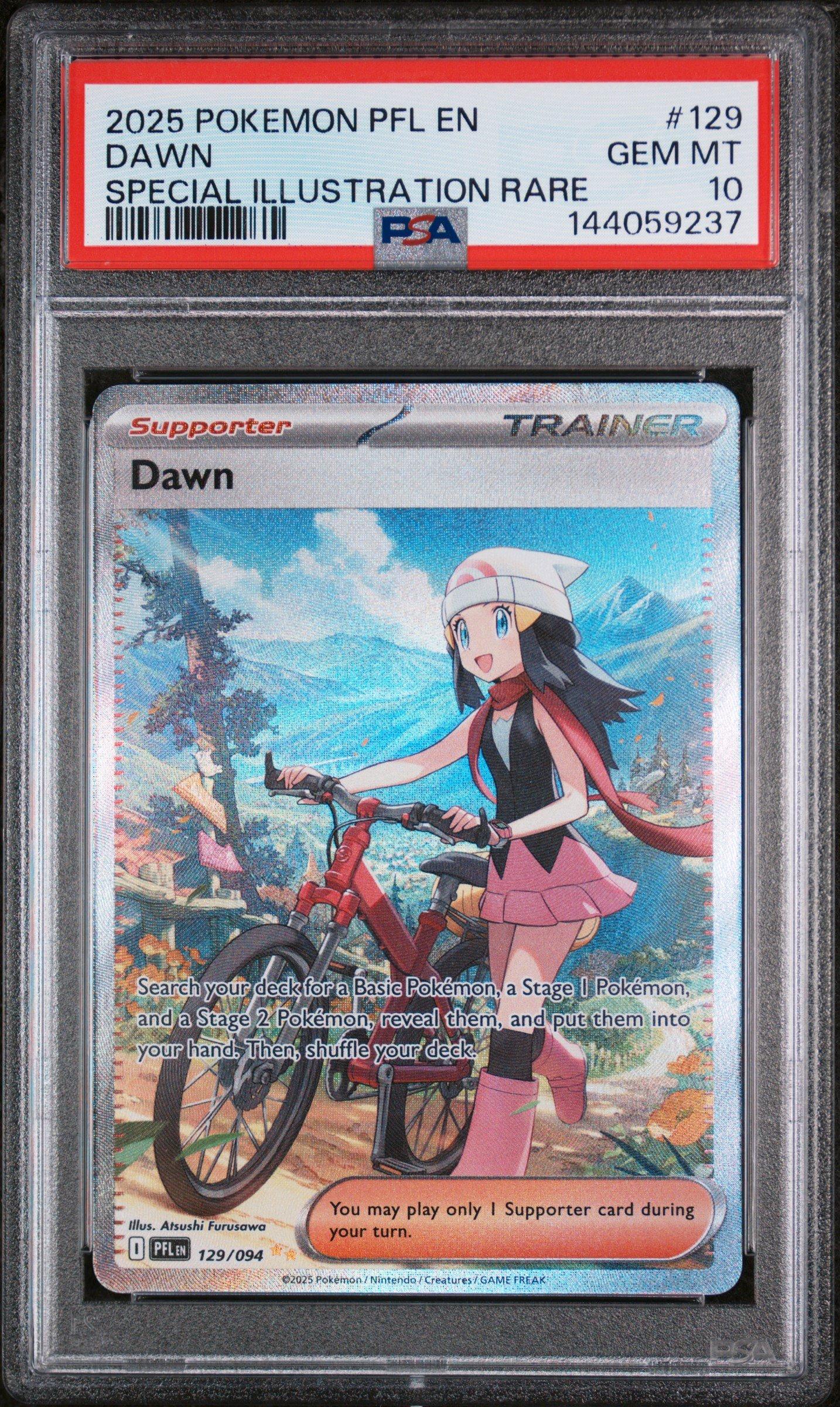 2025 Pokemon Pfl En-phantasmal Flames 129 Dawn Special