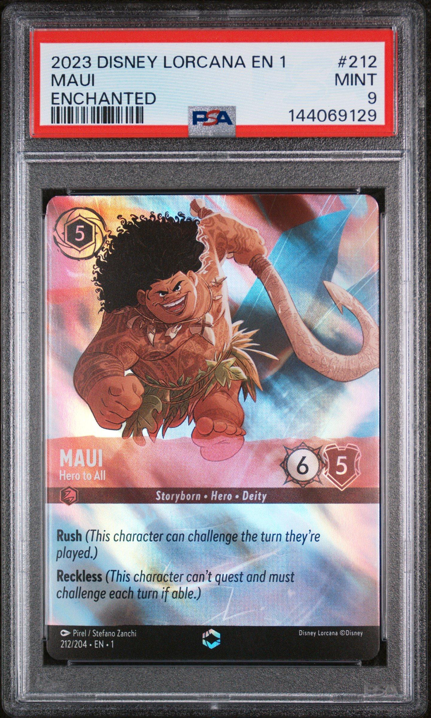 2023 Disney Lorcana En 1-the First Chapter 212 Maui