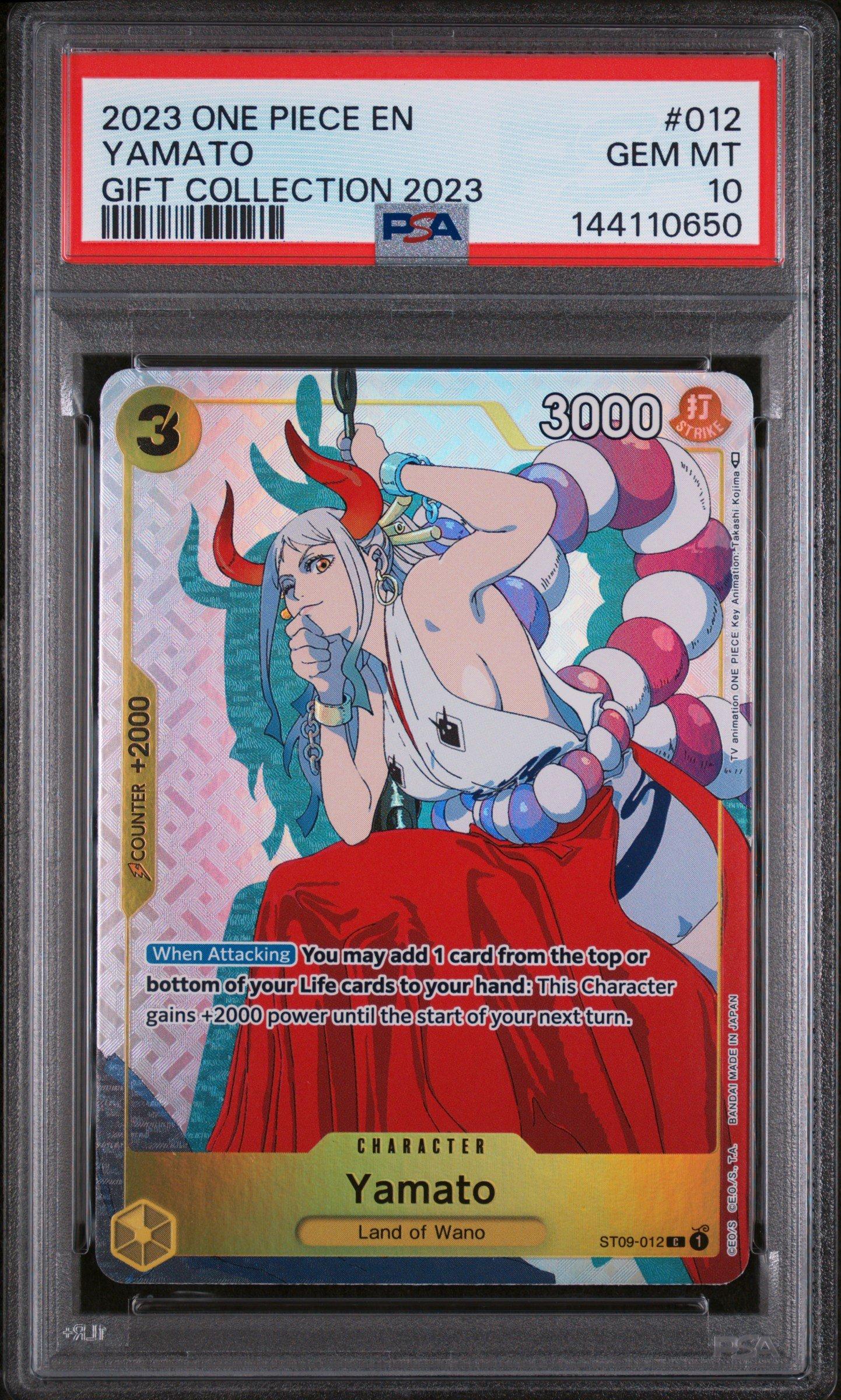 2023 One Piece Sealed Battle Kit Vol.1 050 Sanji PSA 10 Graded