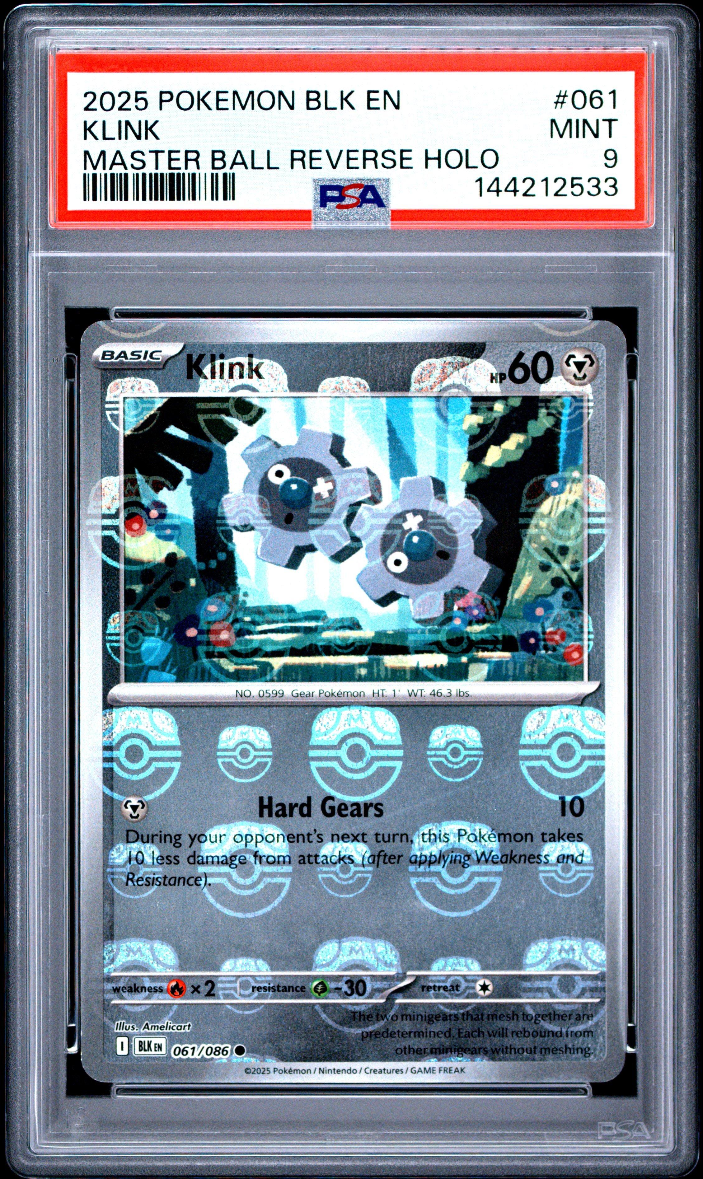 klink pokemon card Klink (AR) - 146/086 - White Flare