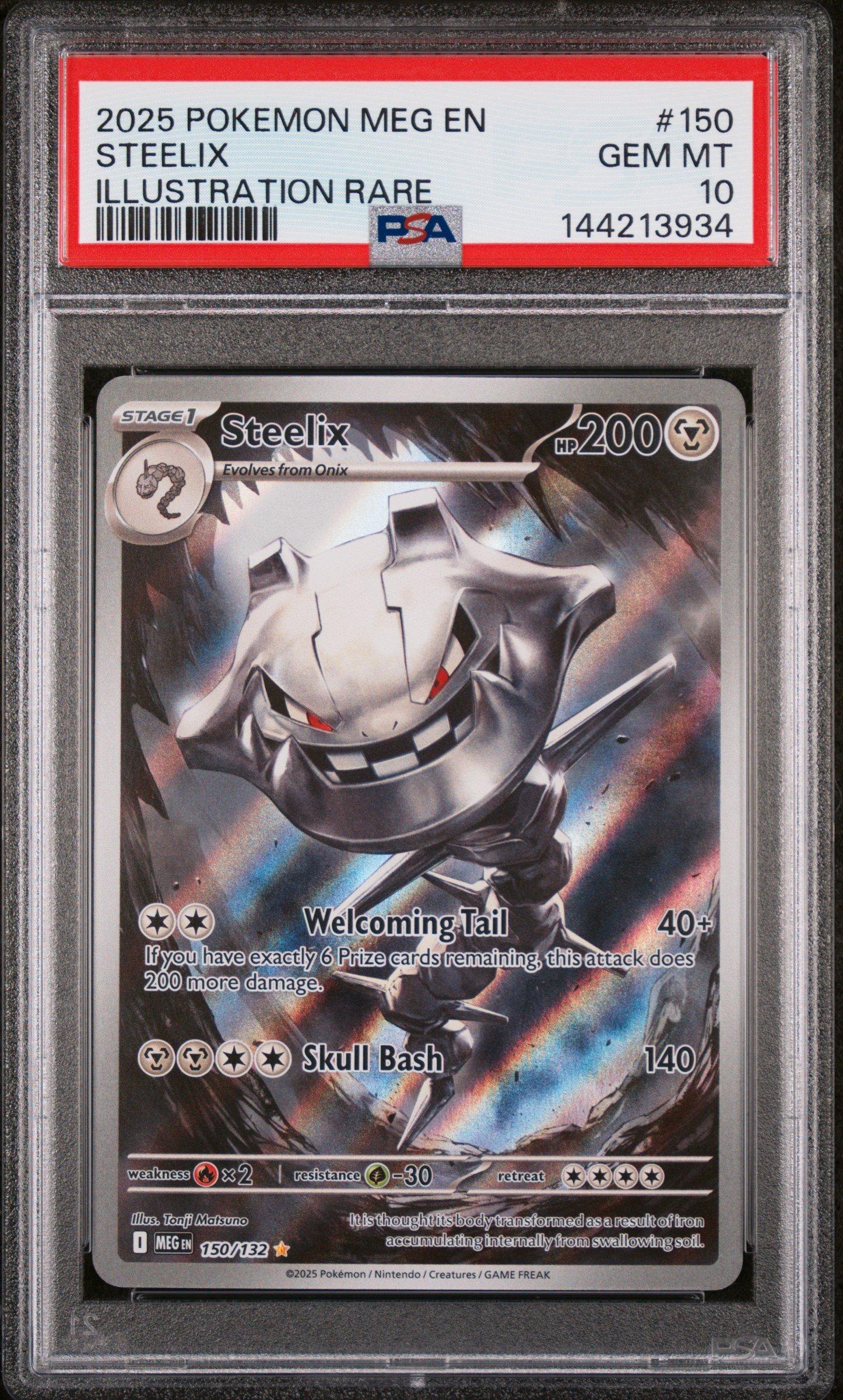 steelix v pokemon card value Mega M EX 68/114 Ultra Rare Steam Siege NM When a Pokmon POKEMON CARD GAME NEO GENESIS