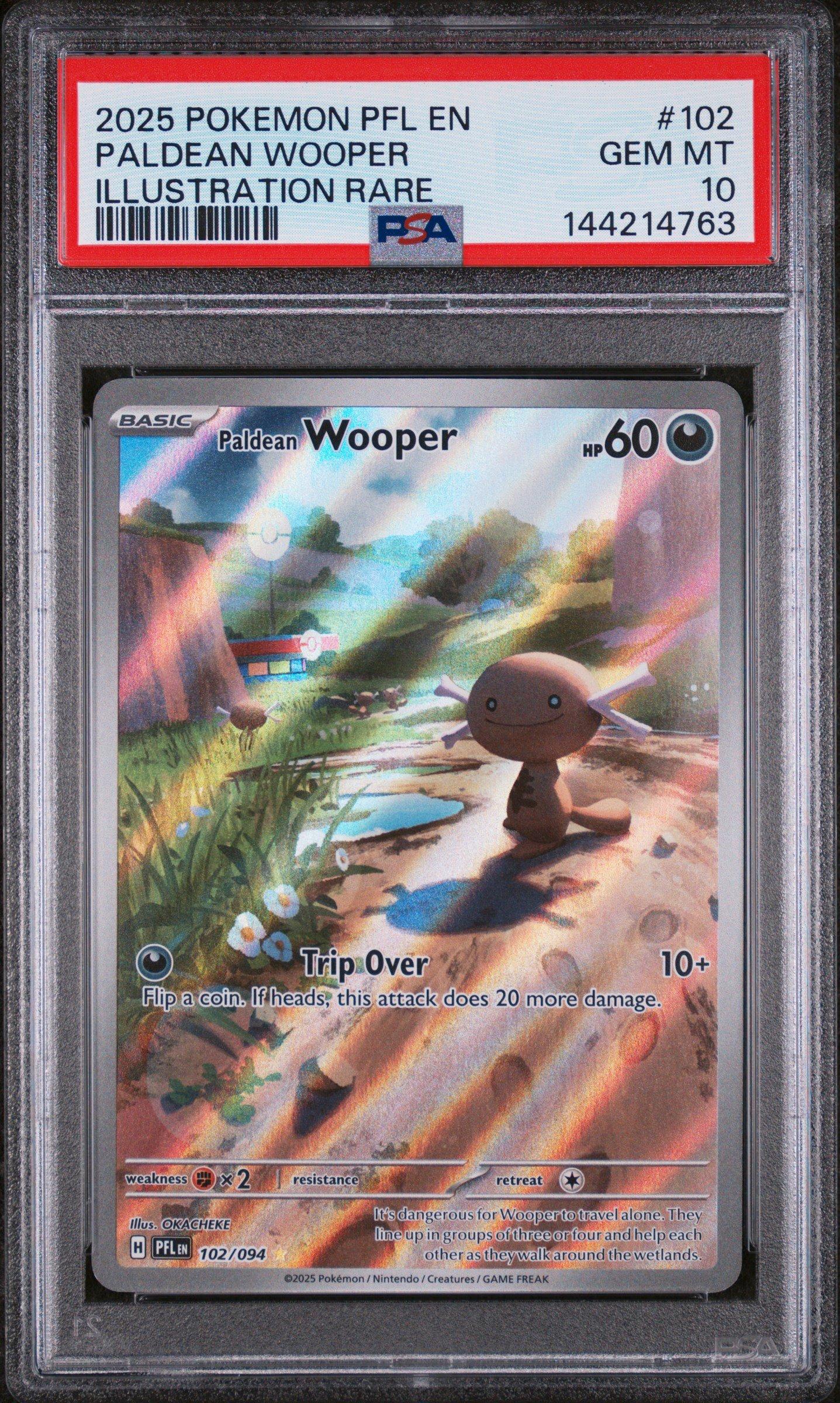 【PSA10】2025 ポケモンカード ミジュマル #102 アートレア 2025 ポケモン ミジュマルAR PSA9 - メルカリ