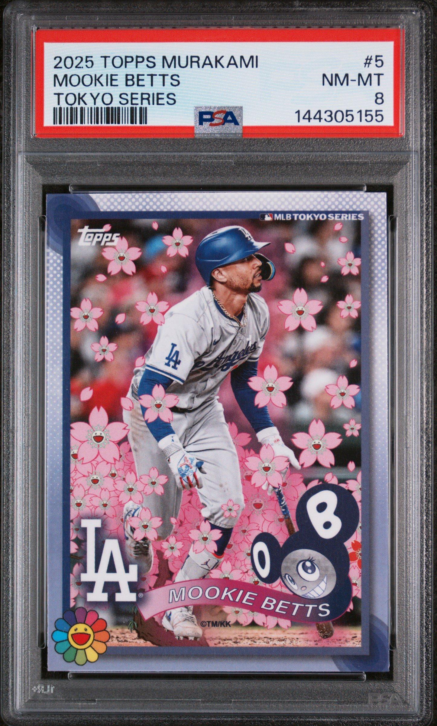 2025 Topps Takashi Murakami + Mlb World Tour Tokyo Series 5 Mookie