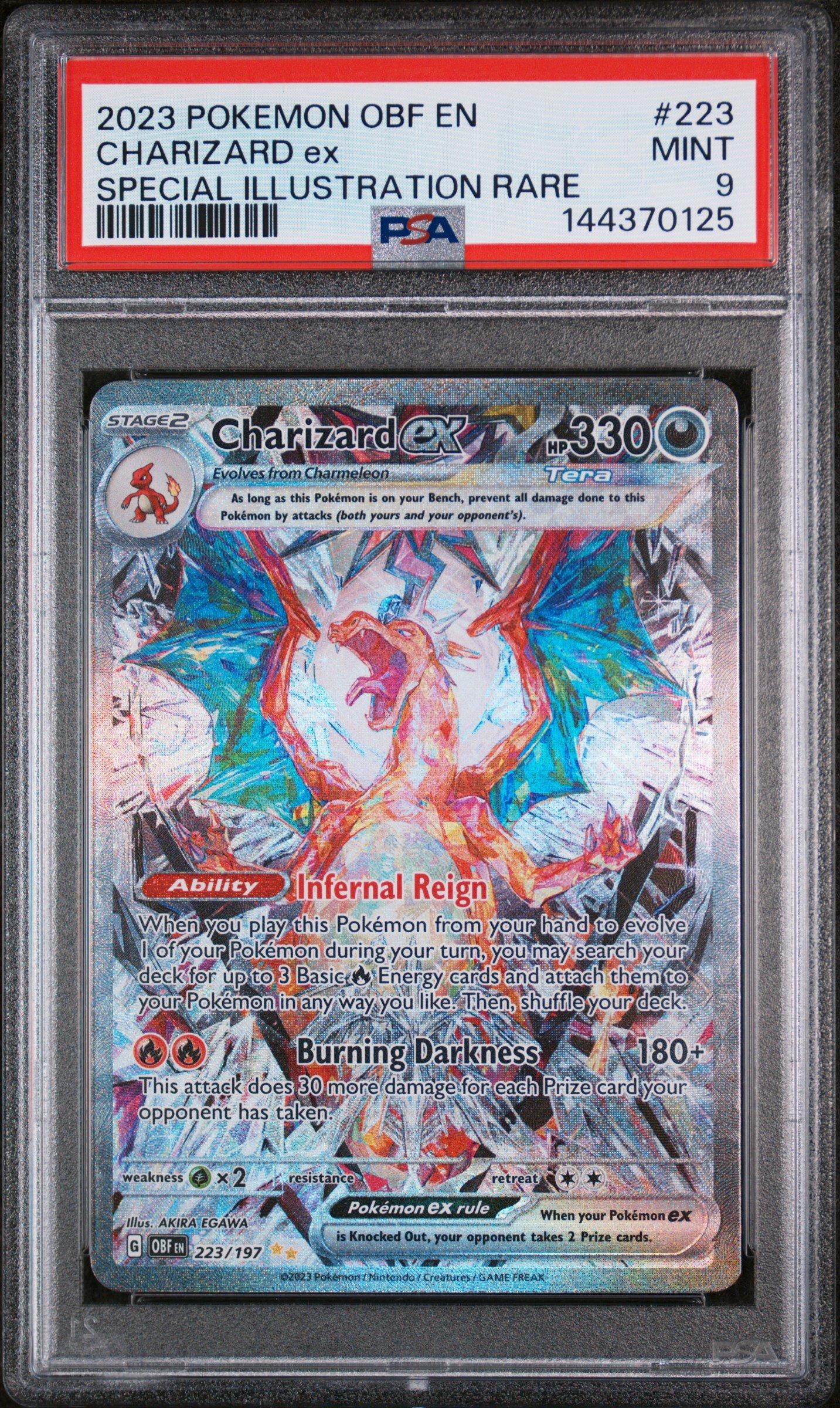2023 Pokemon Obf En-obsidian Flames 223 Charizard Ex Special