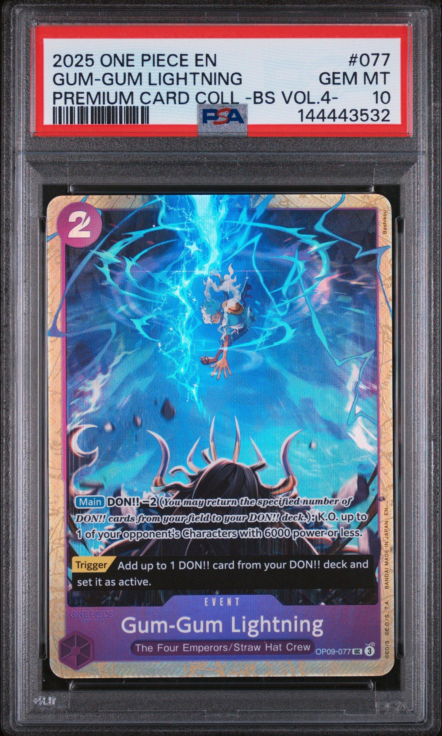 2025 One Piece Premium Card Collection -best Selection Vol.4 - 077