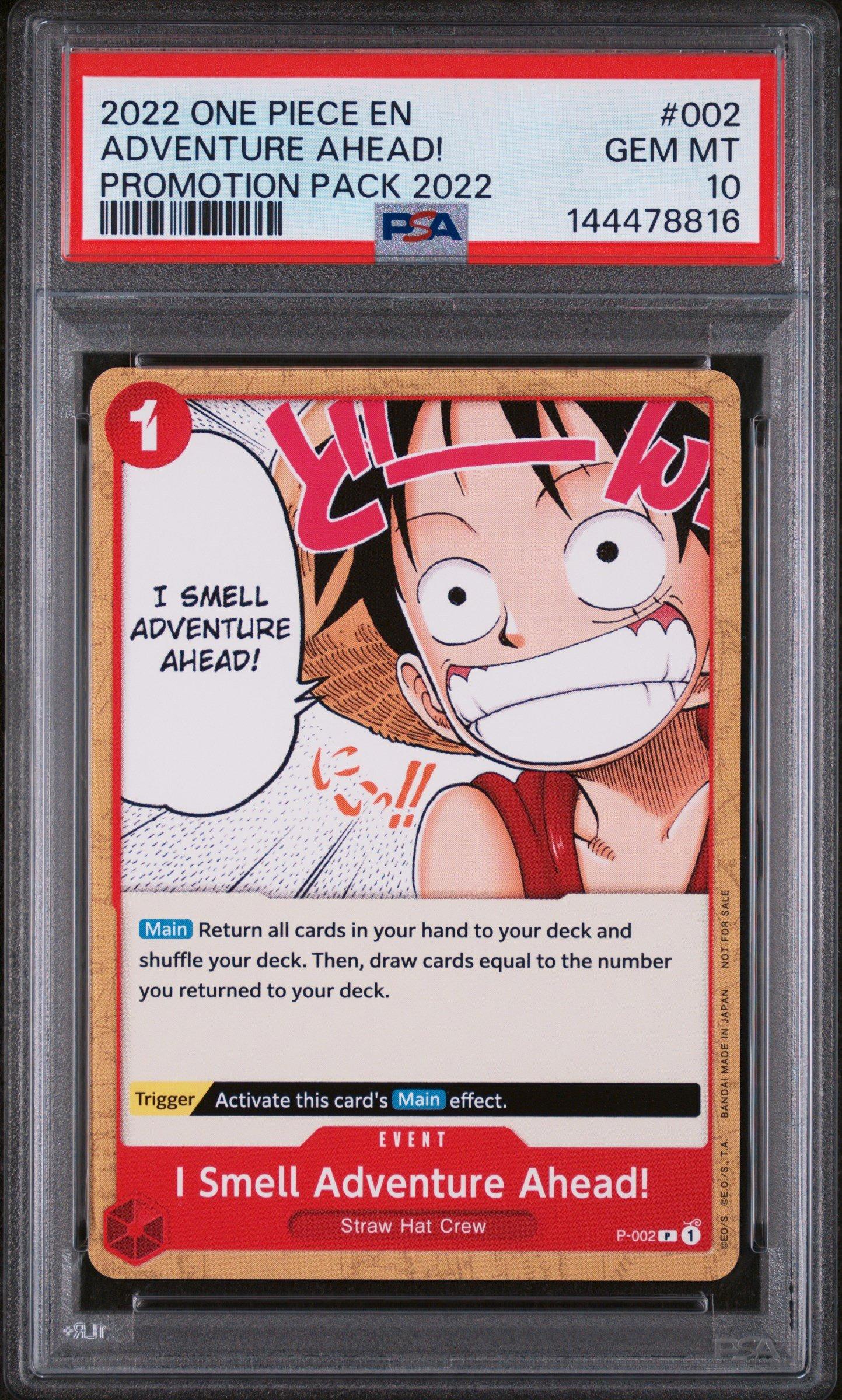 ワンタメ　限定カード 12枚　ばら売り可　S02 03 04 06 07 12 2022 One Piece Promos 002 I Smell Adventure Ahead! Promotion Pack