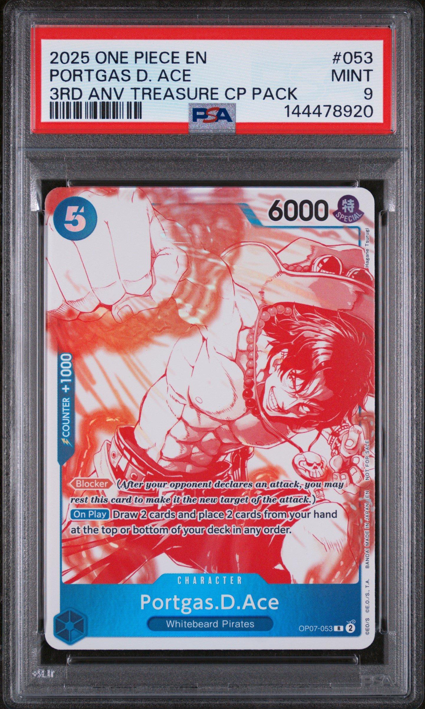 2025 One Piece Op10-royal Blood 082 Kuzan Alternate Art PSA 10
