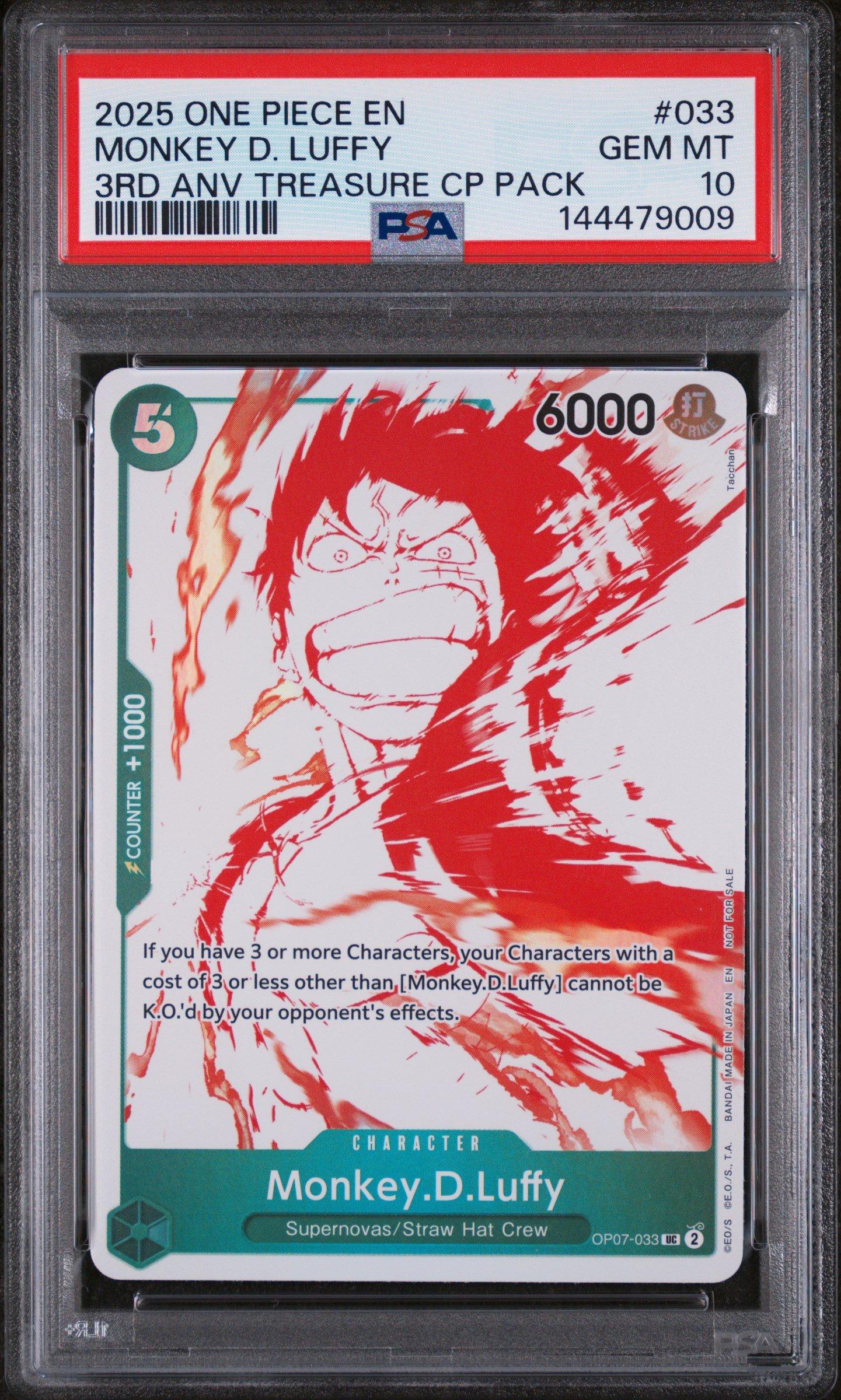 2025 One Piece Japanese Promos 014 Monkey D. Luffy One Piece