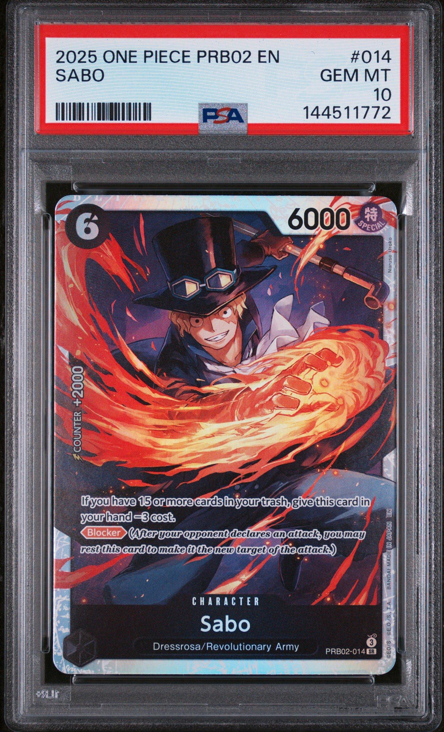 2025 One Piece Prb02-premium Booster -one Piece Card The Best- Vol