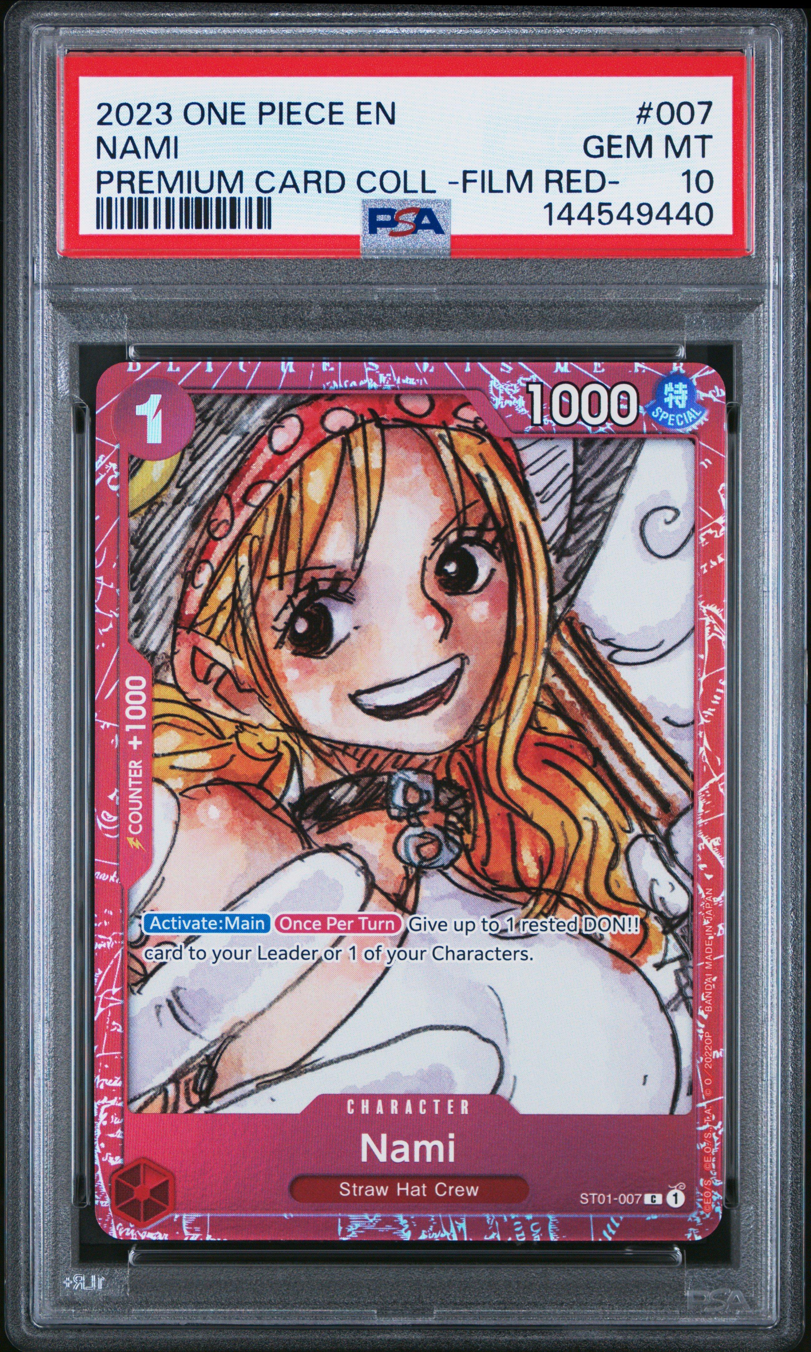 2023 One Piece Premium Card Collection -one Piece Film Red- 007