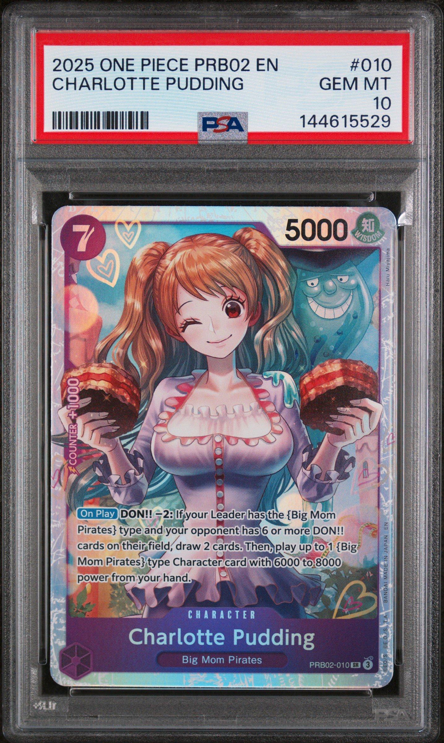 2025 One Piece Prb02-premium Booster -one Piece Card The Best- Vol