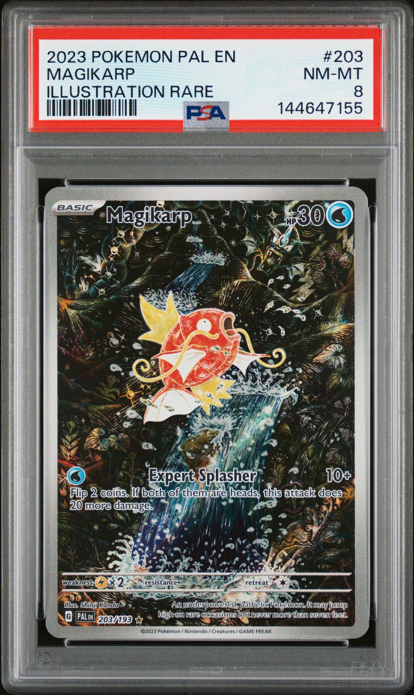 2023 ポケモンカード MAGIKARP アートレア 2023 Pokemon Pal En-paldea Evolved 203 Magikarp Illustration Rare
