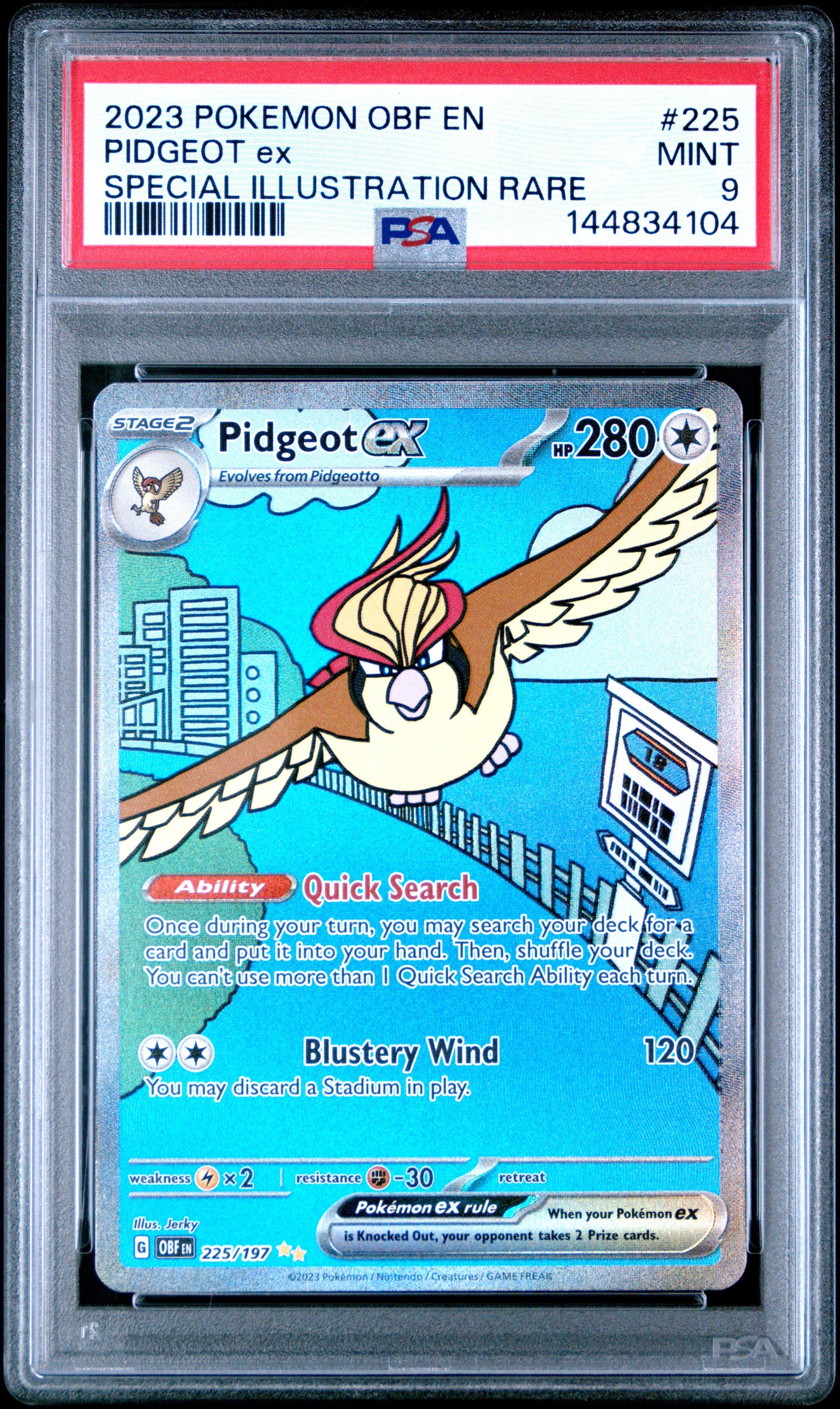 pokemon card pidgeot 2004 Japanese Flight of Legends 1st Edition Holo #064  LegendsSportsGames Lightning x2 Resistance Pidgeot ex  Mythical Island