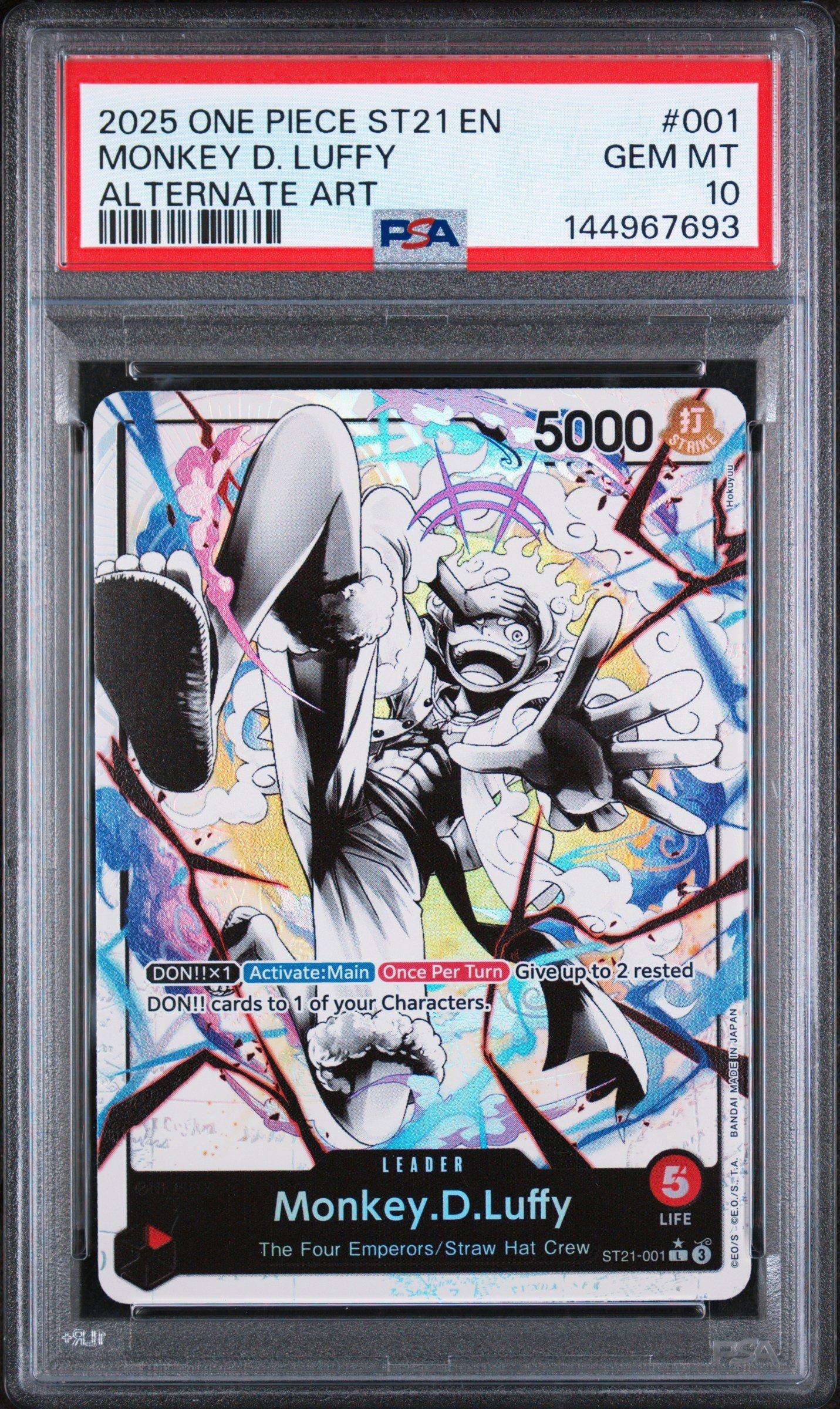 ONE PIECE DAY'25 GEM MT 10 カード 2025 One Piece Japanese Premium Card Collection -one Piece Day'25