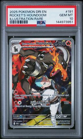 Team Rocket's Houndoom 191 PSA 10