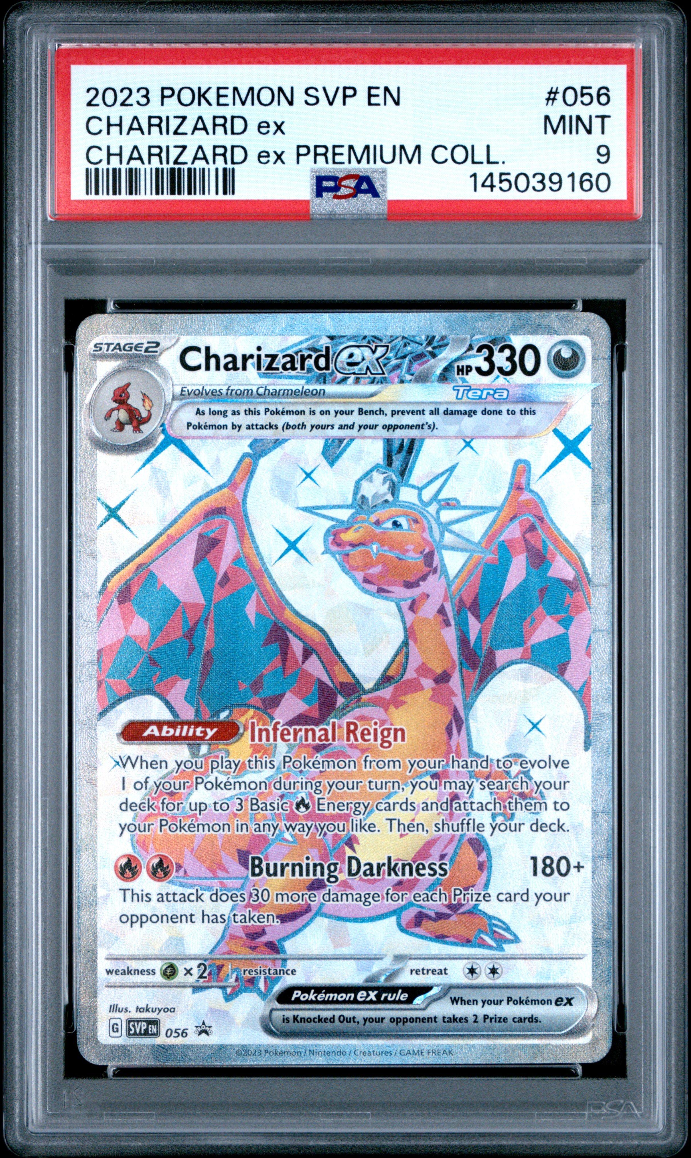 2023 Pokemon Svp En-sv Black Star Promo 056 Charizard Ex Charizard