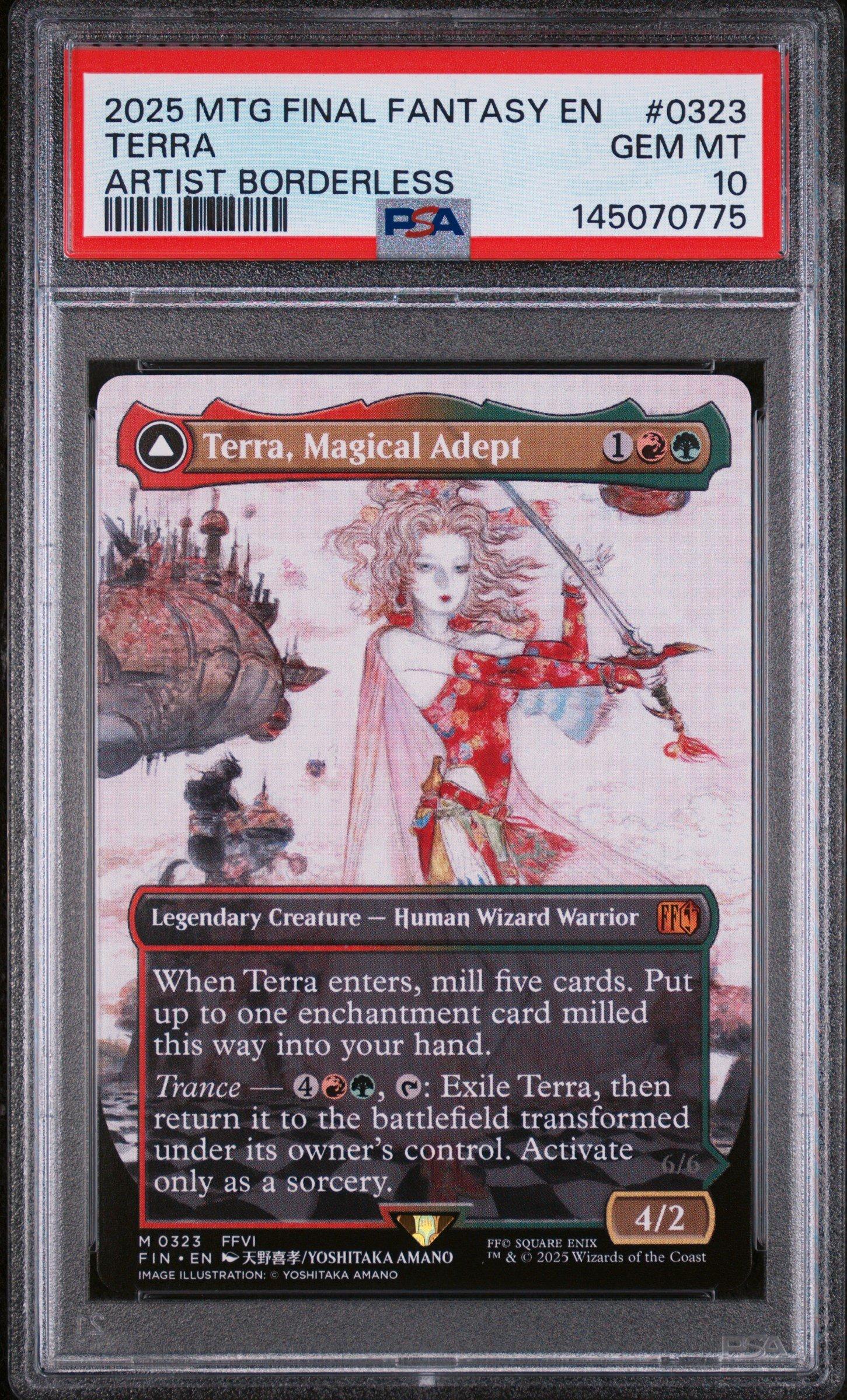 2025 Magic The Gathering Final Fantasy 0323 Terra, Magical Adept