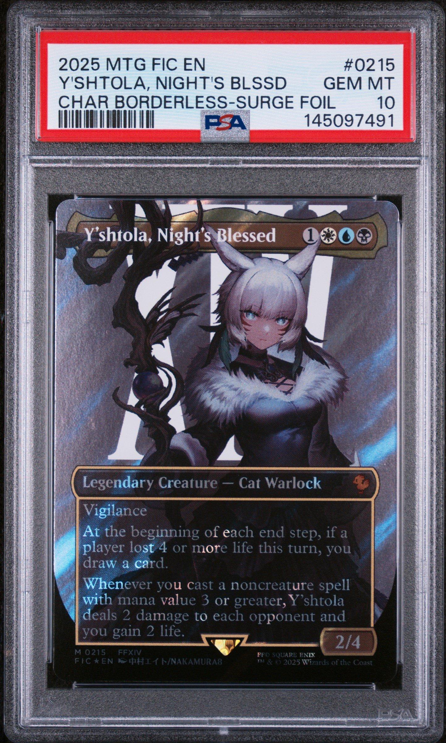 2025 Magic The Gathering Final Fantasy Commander 0215 Y'shtola