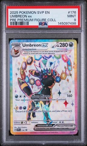 Umbreon Ex Black Star Promo 176 PSA 9