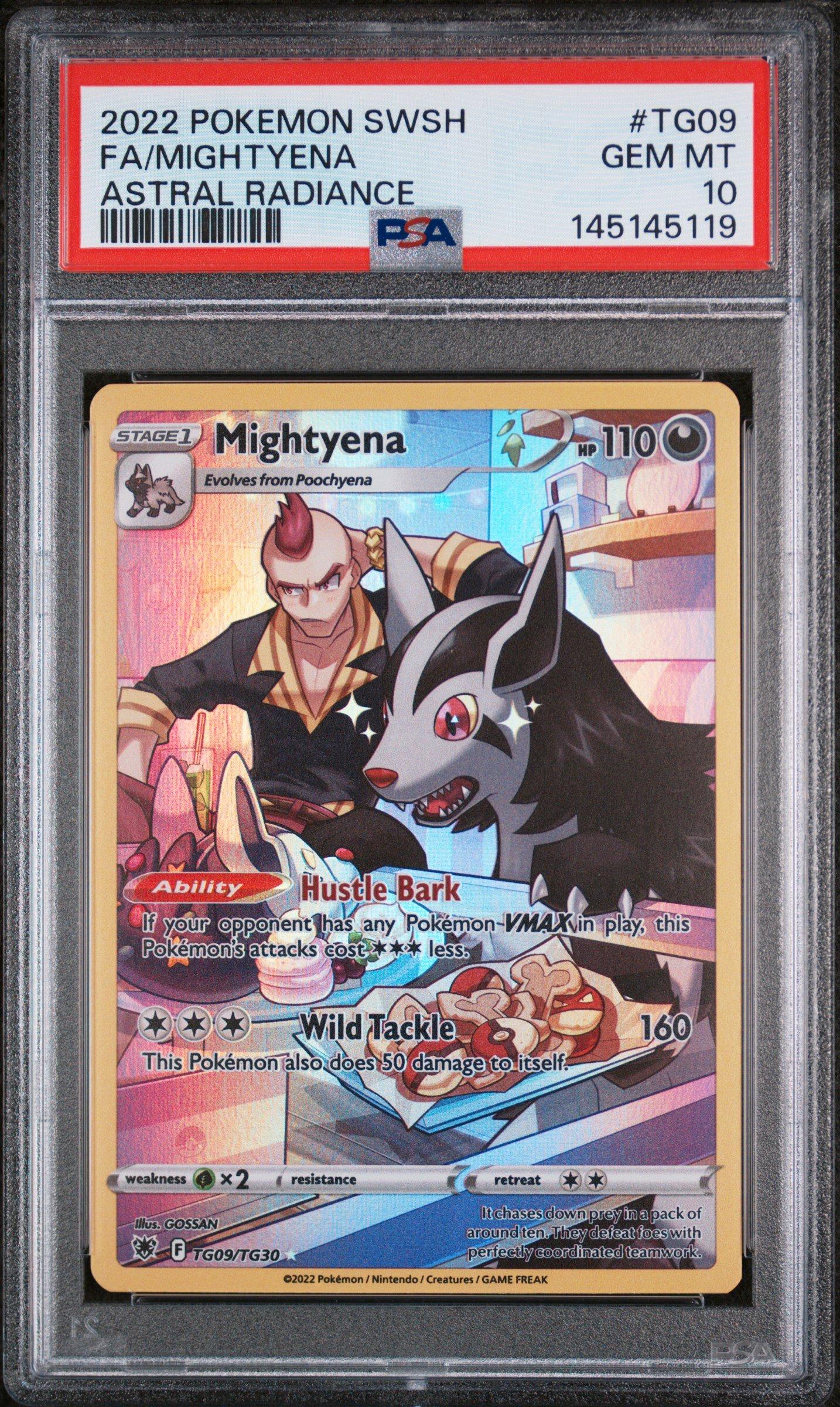 2022 Pokemon Sword & Shield Astral Radiance Tg09 Full Art