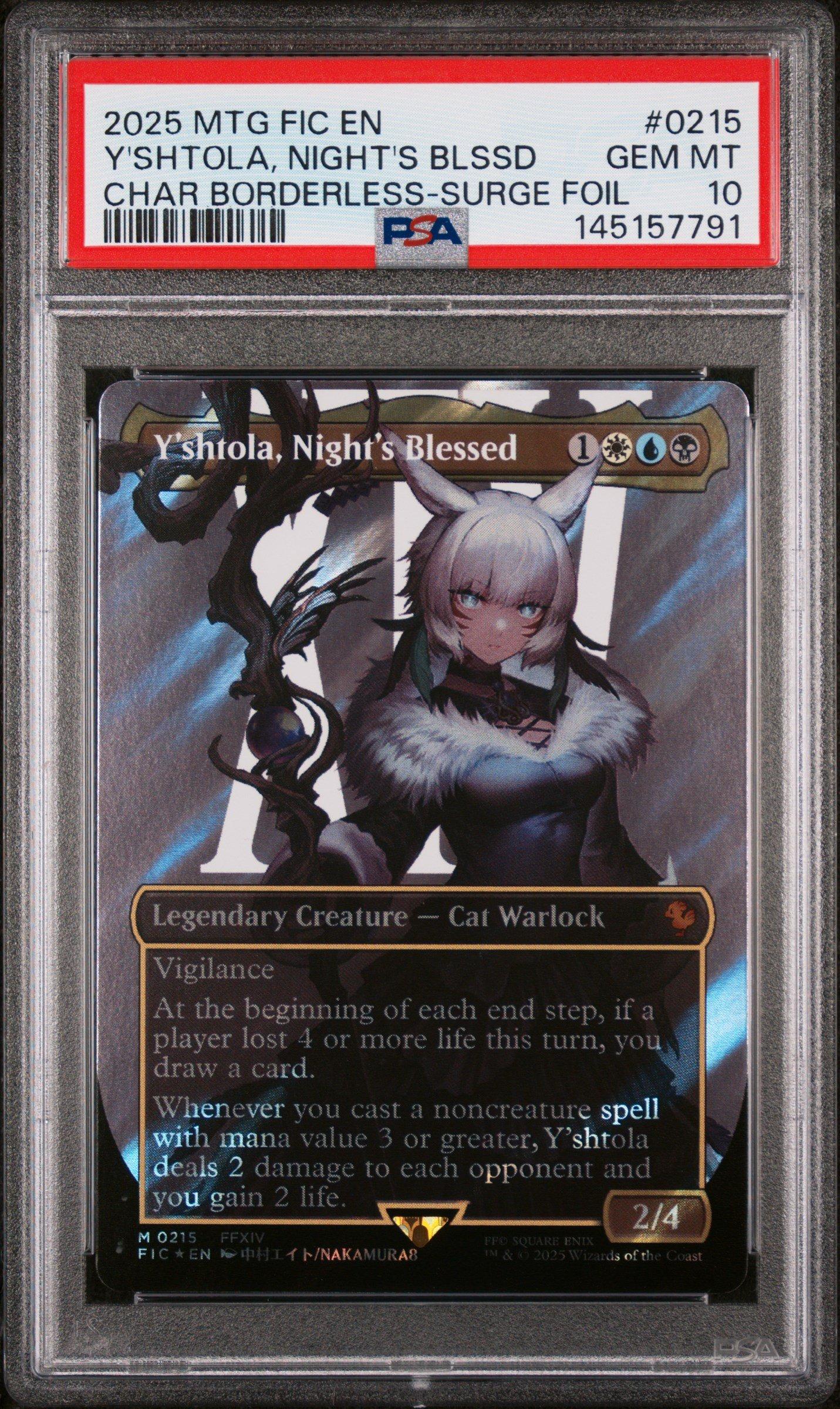 2025 Magic The Gathering Final Fantasy Commander 0215 Y'shtola