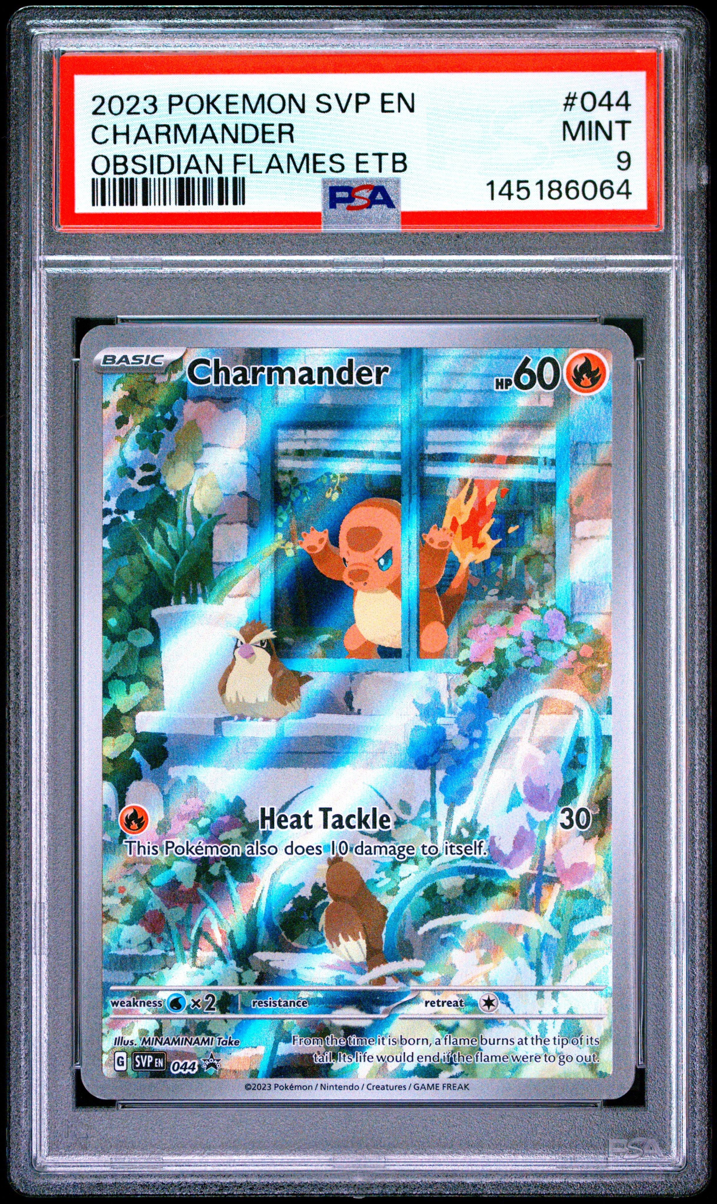 2023 Pokemon Svp En-sv Black Star Promo 044 Charmander Obsidian