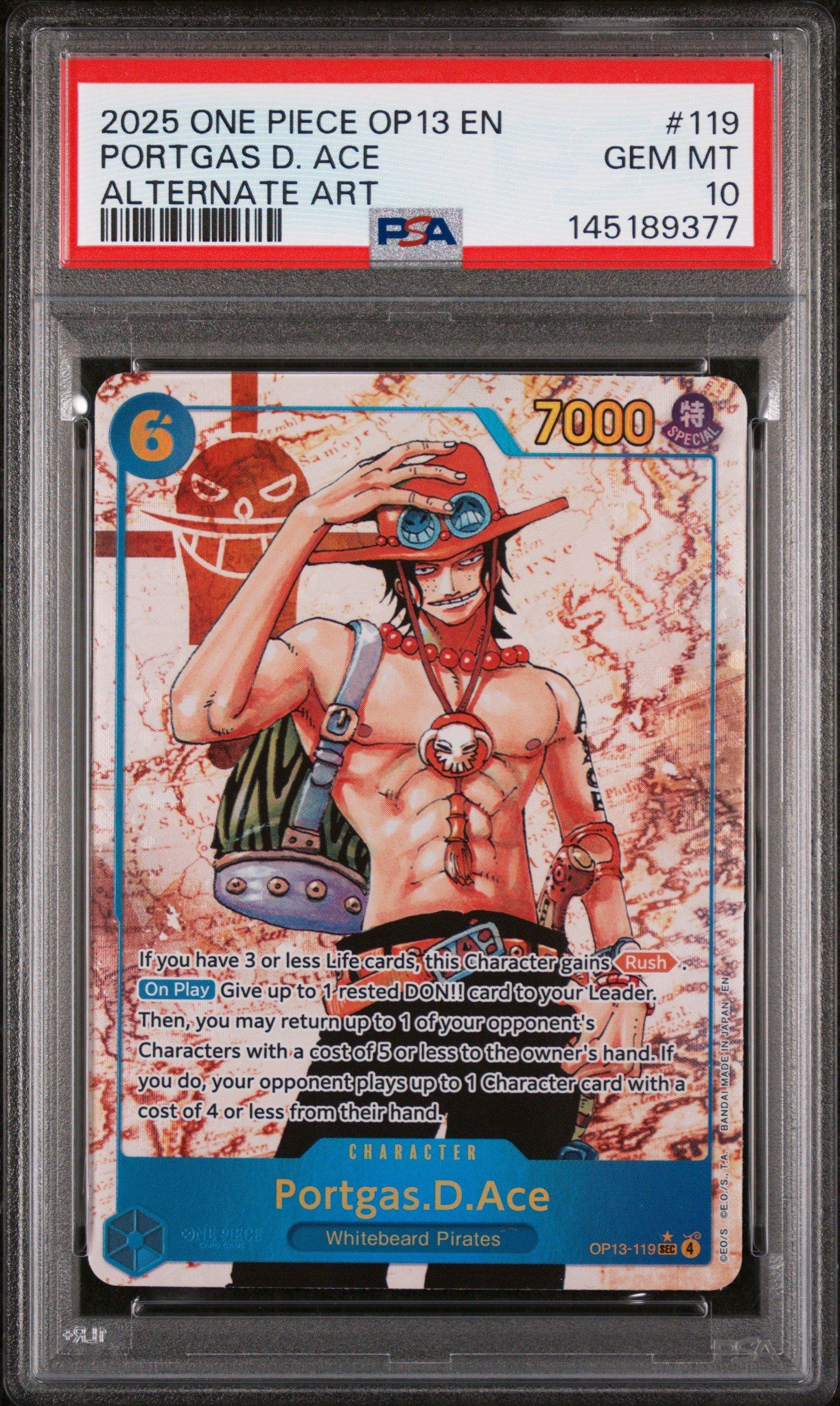 2025 One Piece Op13-carrying On His Will 119 Portgas D. Ace