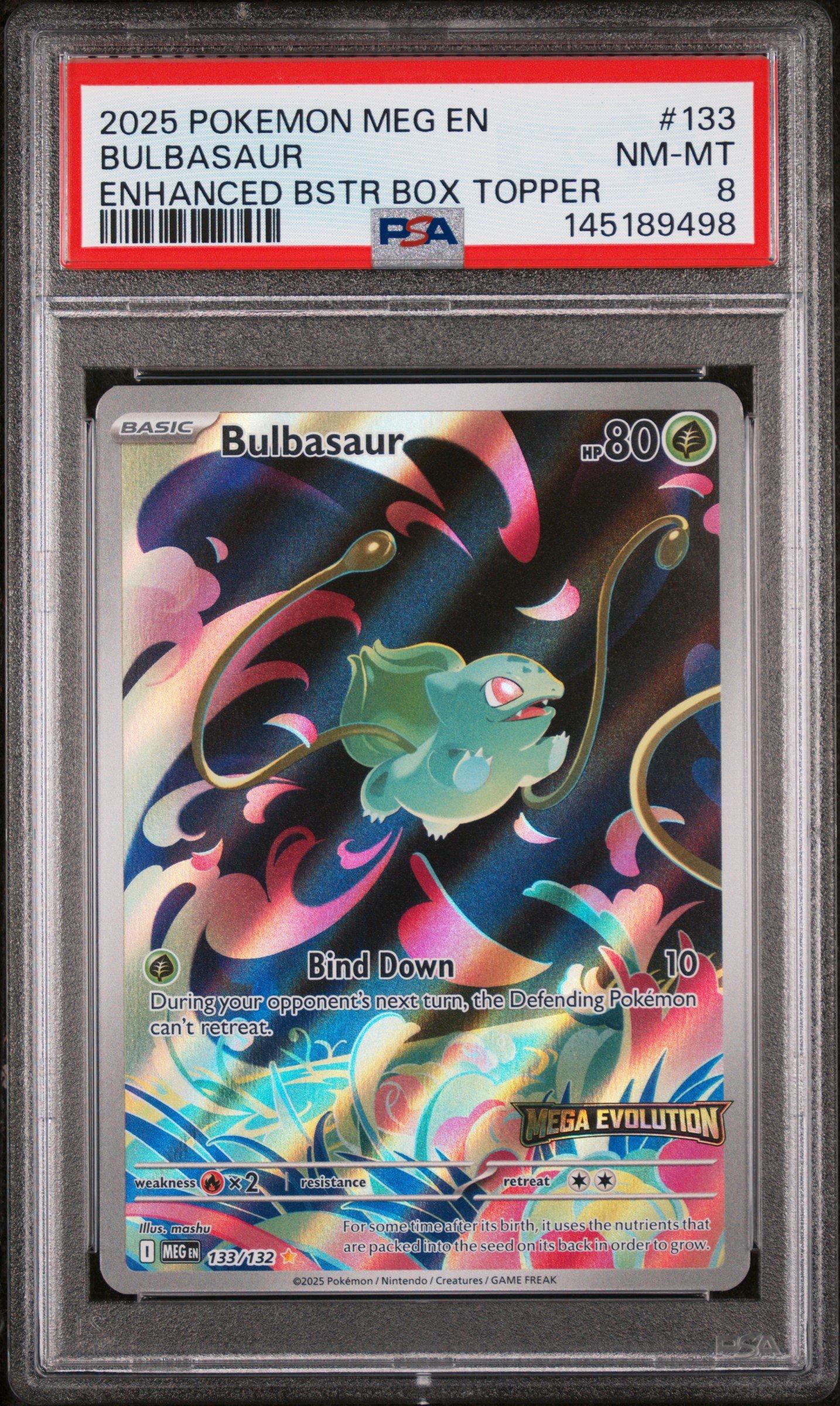 mega evolution booster box bulbasaur Enhanced Boxes & Cases – Pokemon Plug Features the rare Mega Evolution illustration of Bulbasaur (#133) with a special Mega Evolution stamp. SO MANY PULLS! - Mega