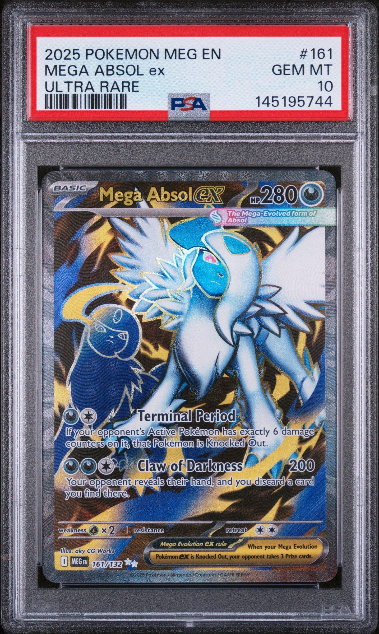 rare absol pokemon card (30/64) - Pokémon Night Wanderer (sv6a) Captured in a crystal 2025 Pokemon Meg En-mega Evolution