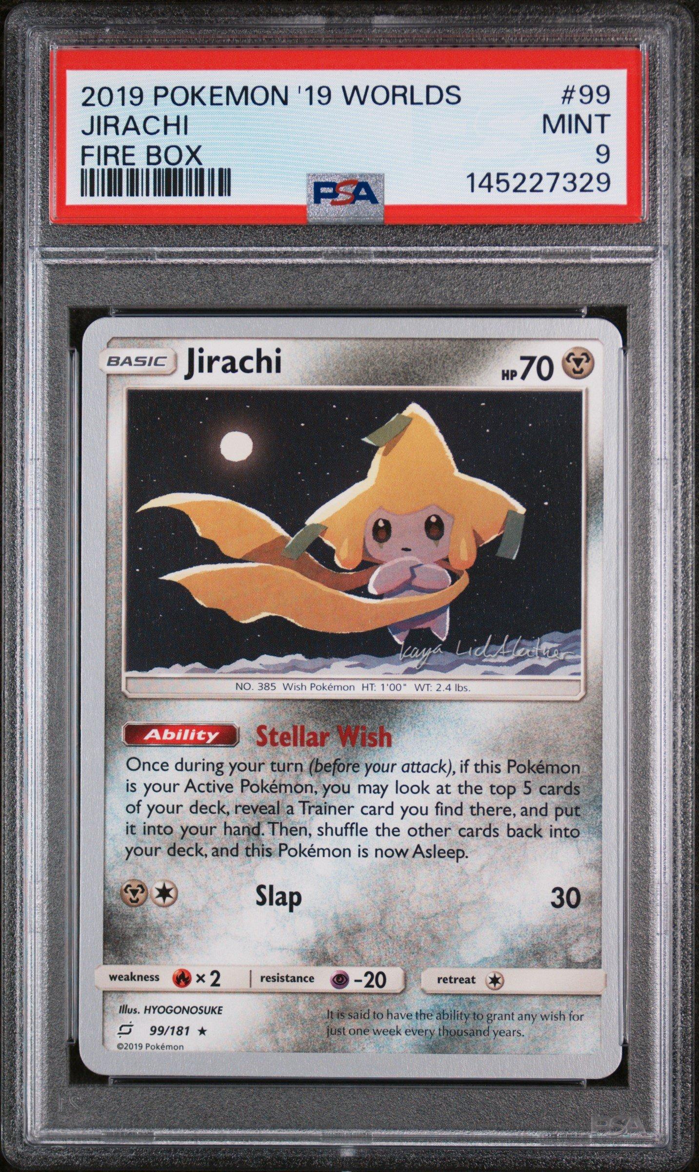 2019 Pokemon 2019 World Championships Deck: Fire Box 99 Jirachi