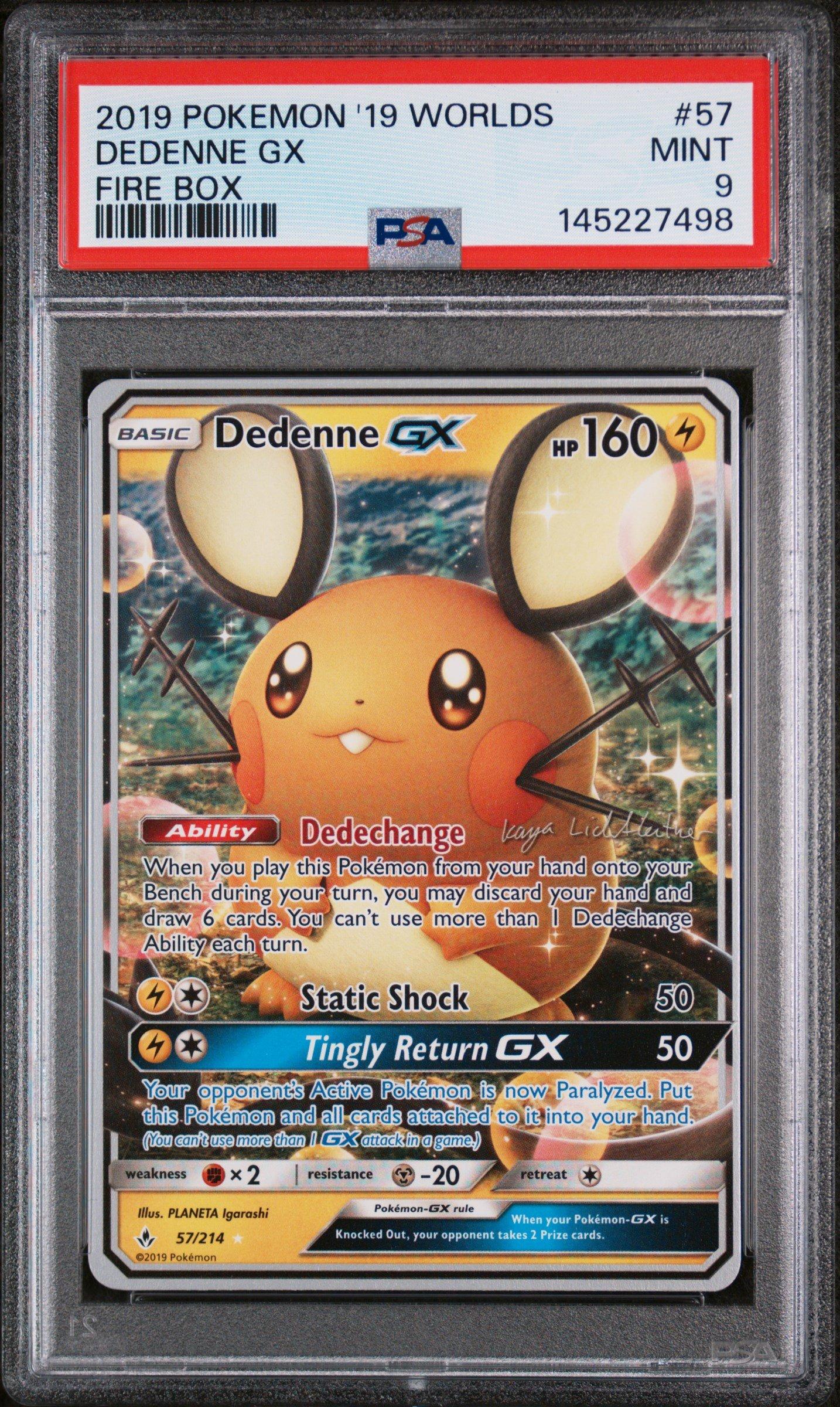 shiny dedenne pokemon card (055/106) Pokémon Hit Points70 HP Form ✨ Shiny Dedenne 6IV ✨