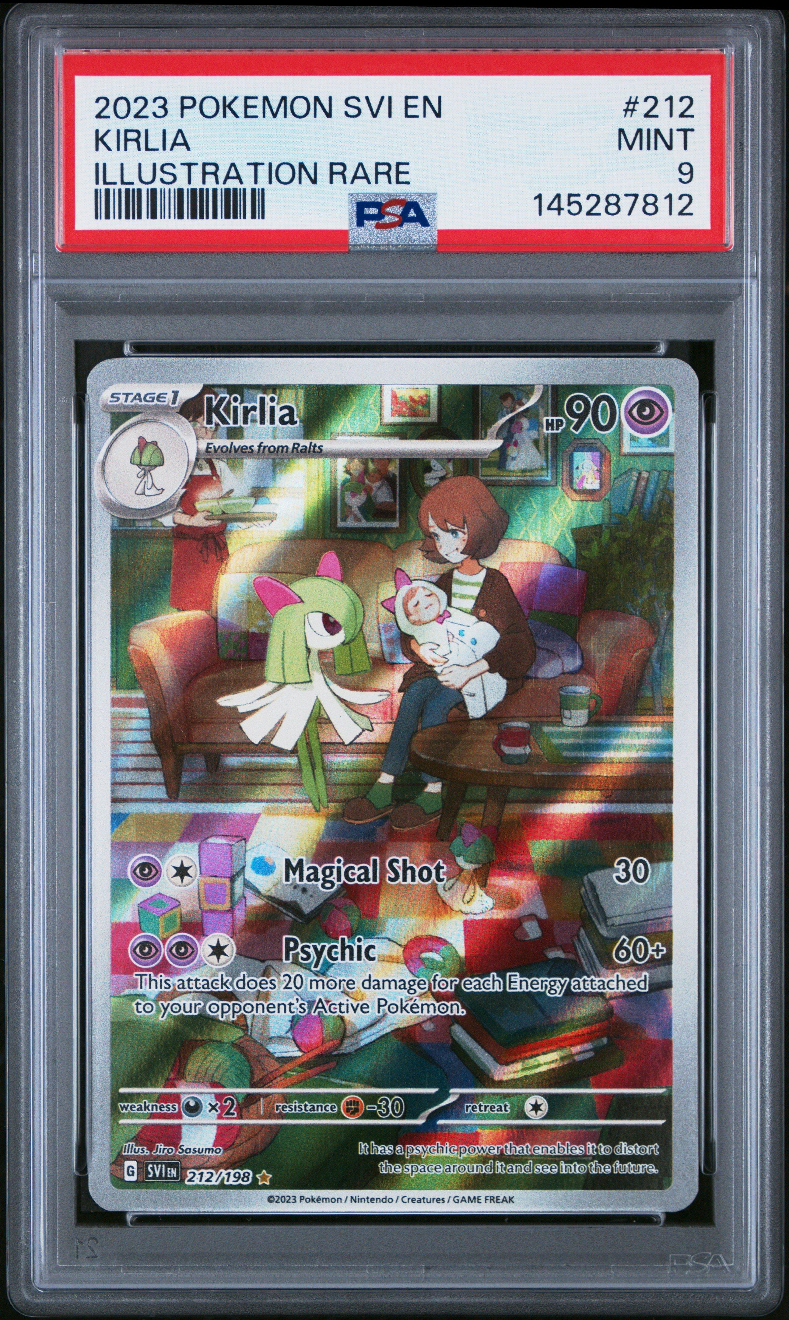 2023 Pokemon Svi En-scarlet & Violet 212 Kirlia Illustration Rare