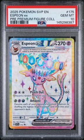 2025 Pokemon Svp En-sv Black Star Promo 175 Espeon Ex Prismatic