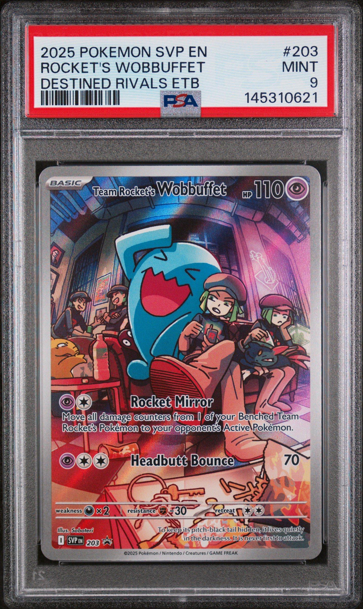 2025 Pokemon Svp En-sv Black Star Promo 203 Team Rocket's