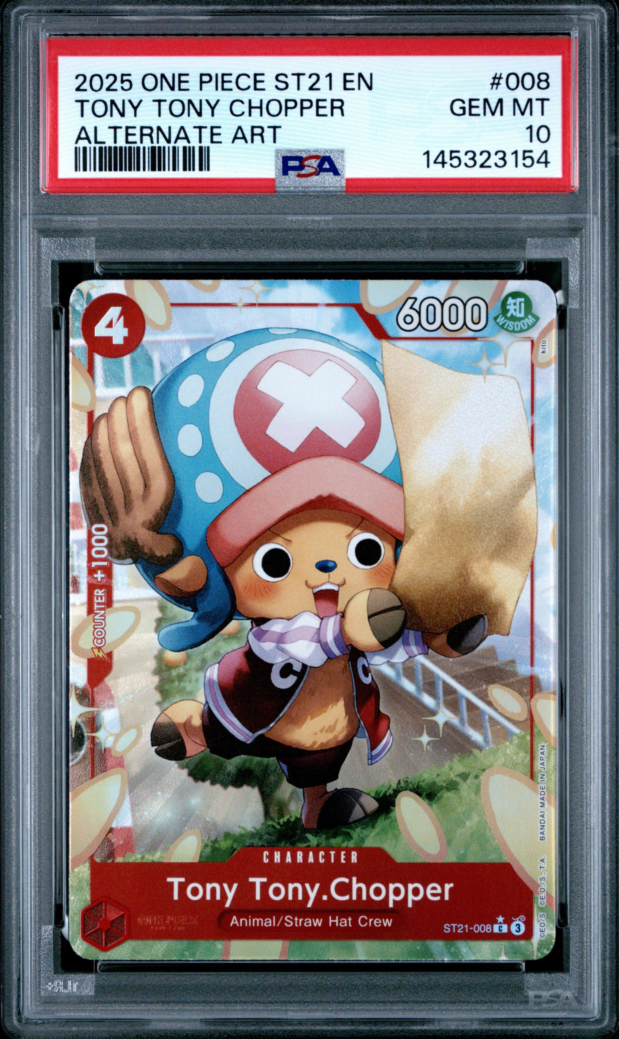 2025 One Piece Starter Deck St21-ex Gear 5 008 Tony Tony Chopper