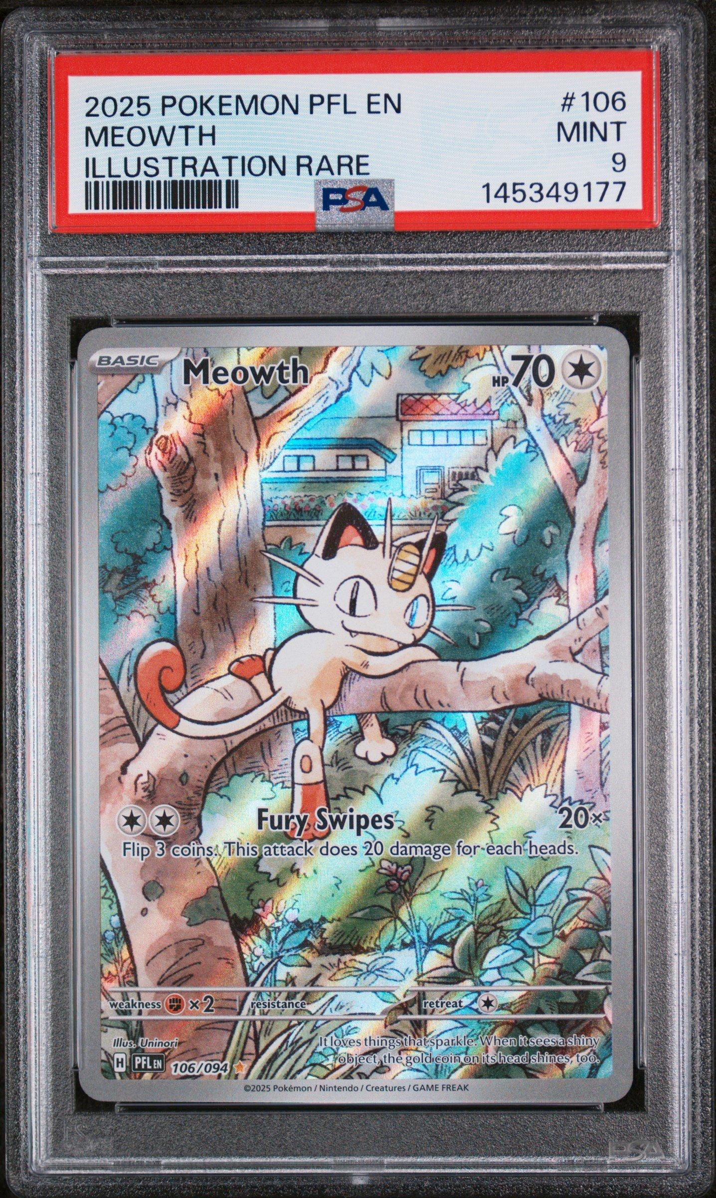 pokemon meowth card POKÉMON CARD GAME S7D 034/067 C Galarian Meowth main image 1