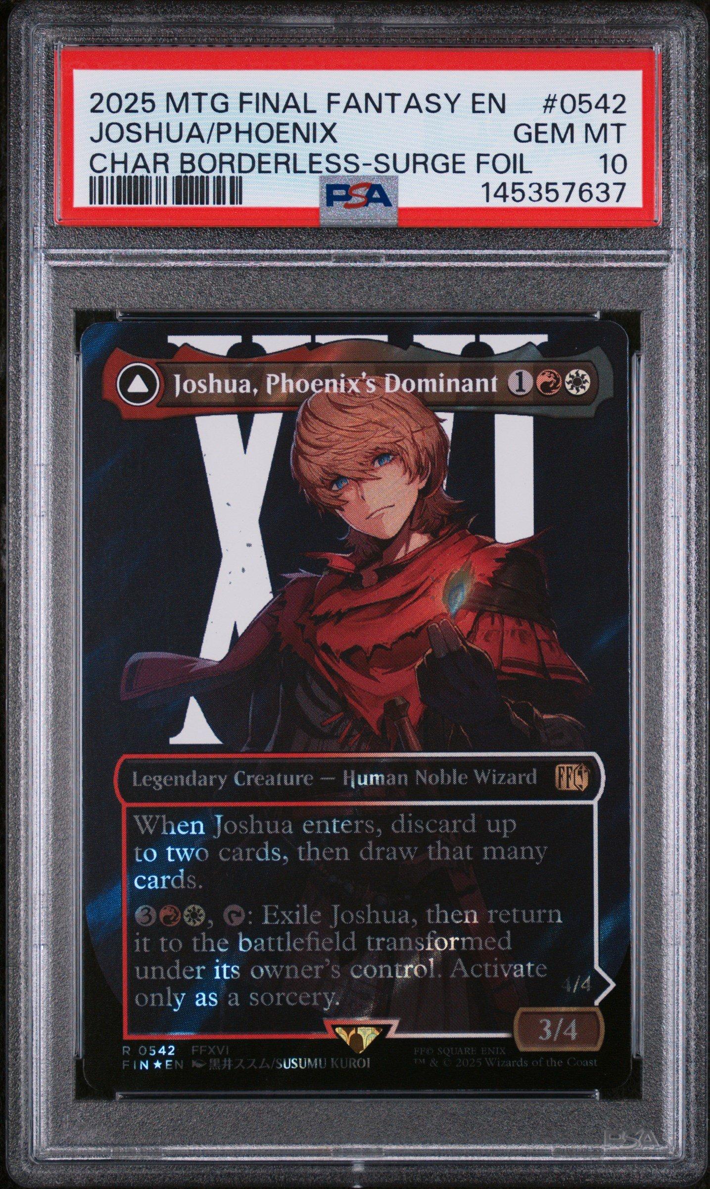 2025 Magic The Gathering Final Fantasy 0542 Joshua, Phoenix's