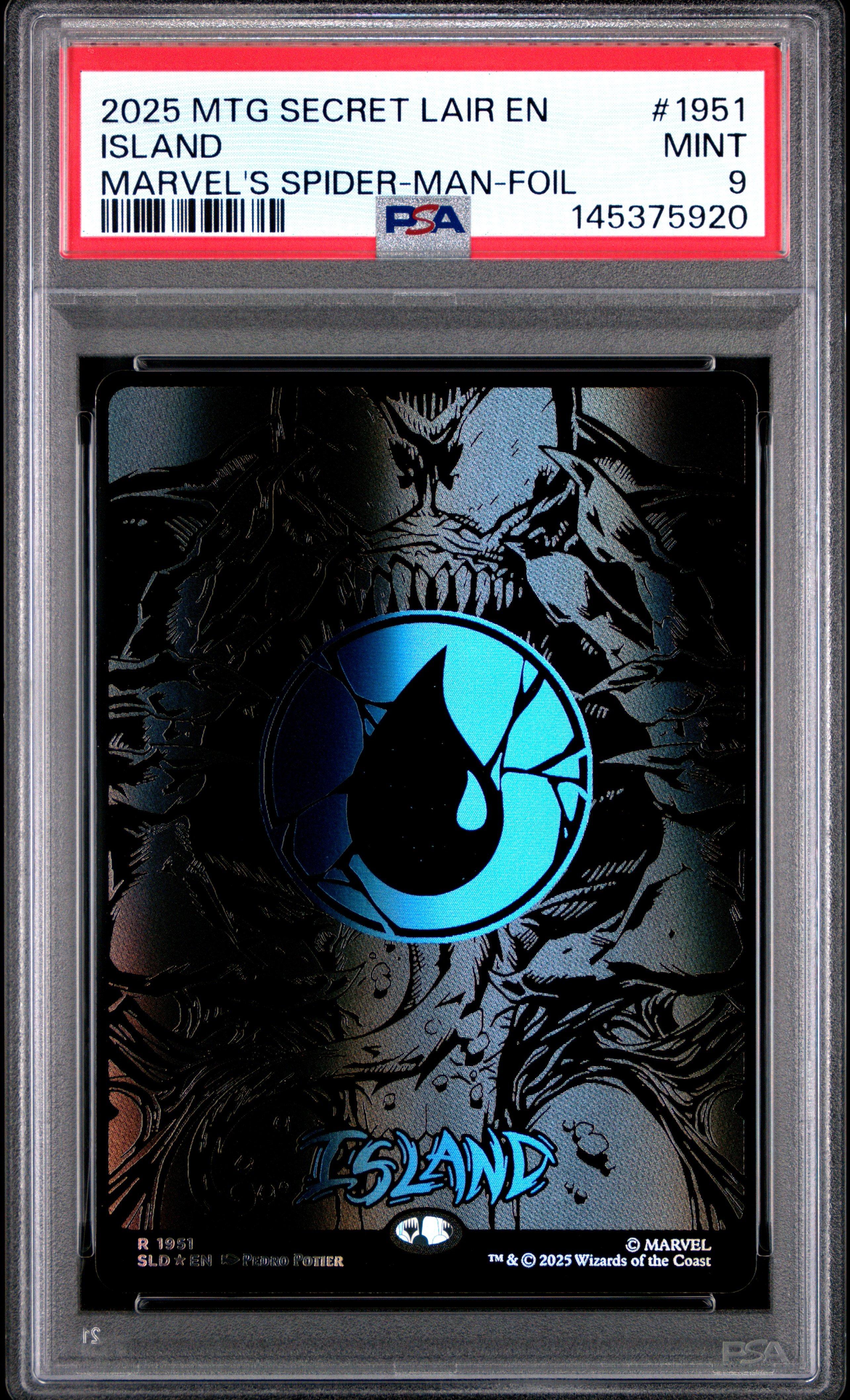2025 Magic The Gathering Secret Lair Drop 1951 Island Marvel's