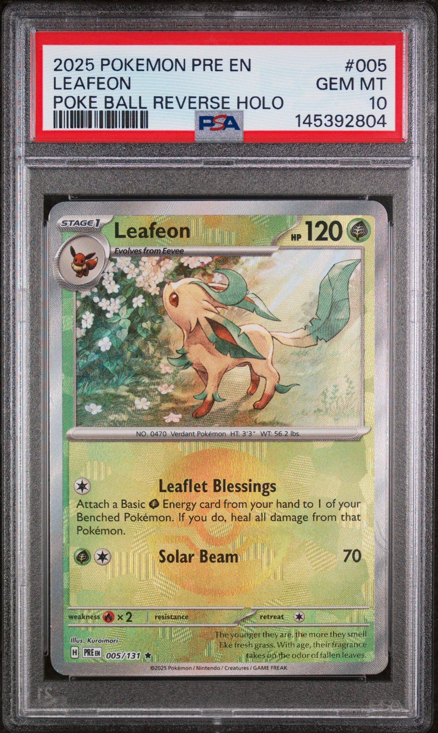 pokemon leafeon card CardLEAFEON VSTARSAR(210/172) (S12a) Japanese PSA10  Fandom Tokyo Colorless Leaf Blade (90+) Flip a coin PSA 8 - Pokemon Card
