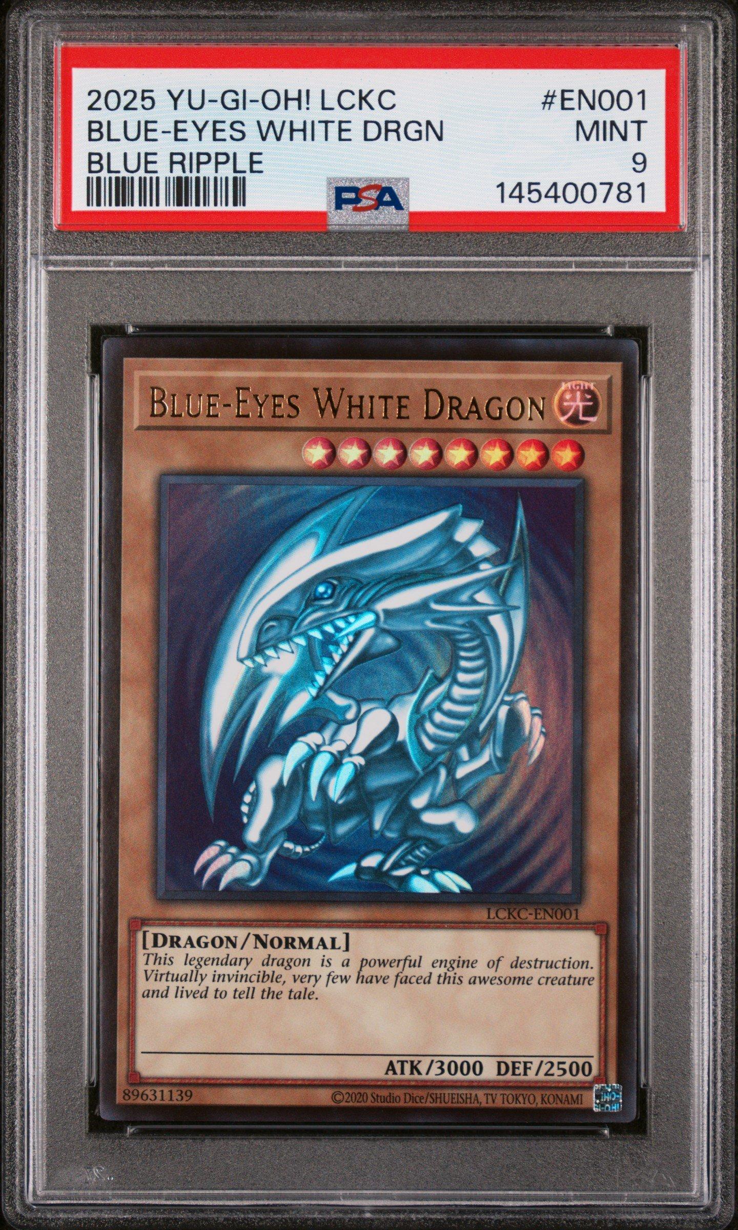 青眼の白龍 25th ANNIV. ULTIMATE KAIBA PSA10 2025 Yu-gi-oh! Lckc-legendary Collection Kaiba Mega Pack En001