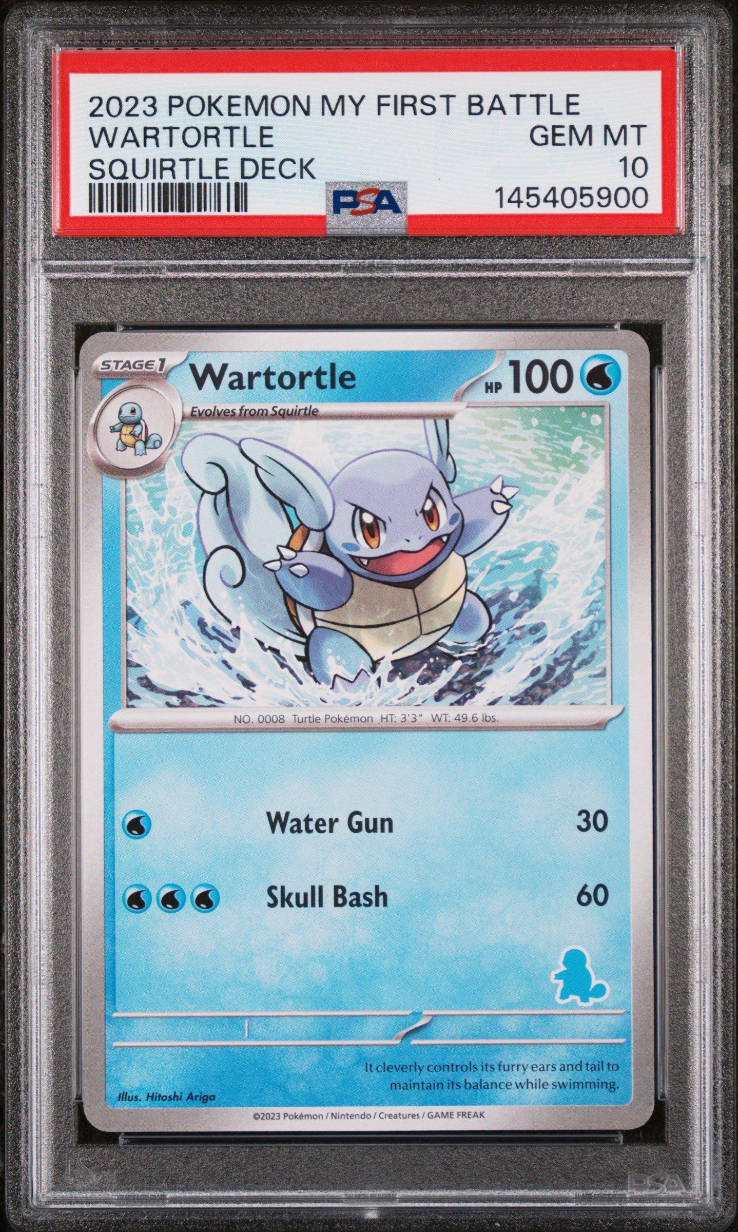 pokemon wartortle card Japanese 008/165 sv2a TCG  ToysOneJapan You will receive the exact item in the photographs. The Most Valuable Wartortle Cards