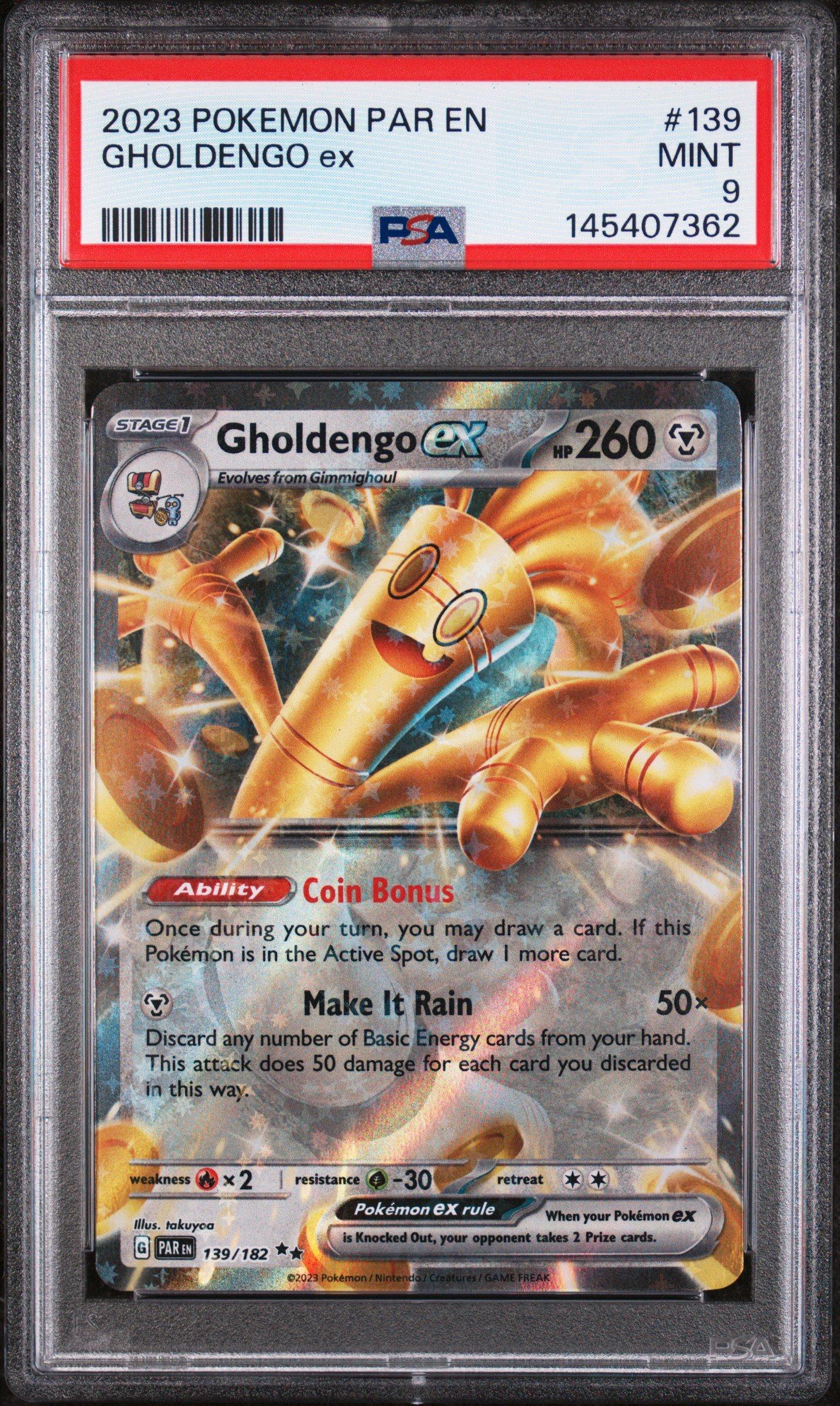 gholdengo ex pokemon card PSA 10 #220 Terastal Festival SV8a Japanese – GorillaTCG The item available is listed in the Title 6 points in ONE TURN?!