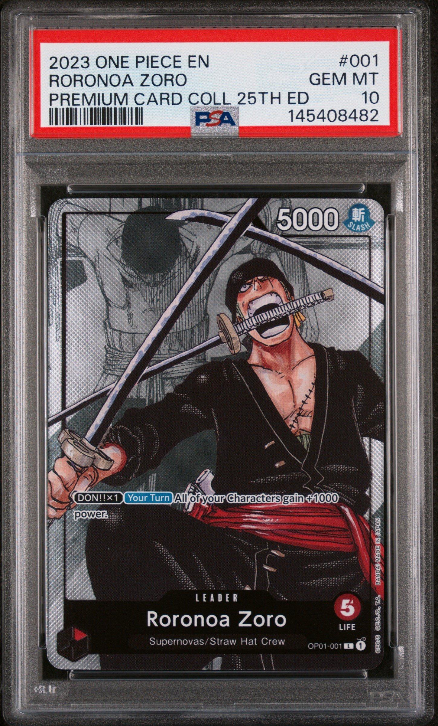 2023 One Piece Premium Bandai Premium Card Collection 25th Edition