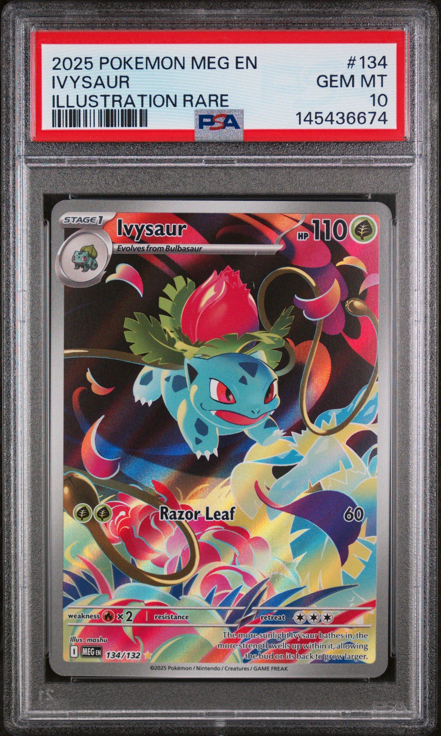 ivysaur pokemon cards - 002/078 - Reverse Holo - Unlimited - Uncommon - Pokmon GO Pokmon Card Value & Price History Evolves from Bulbasaur Type Ivysaur - Legendary Collection #47